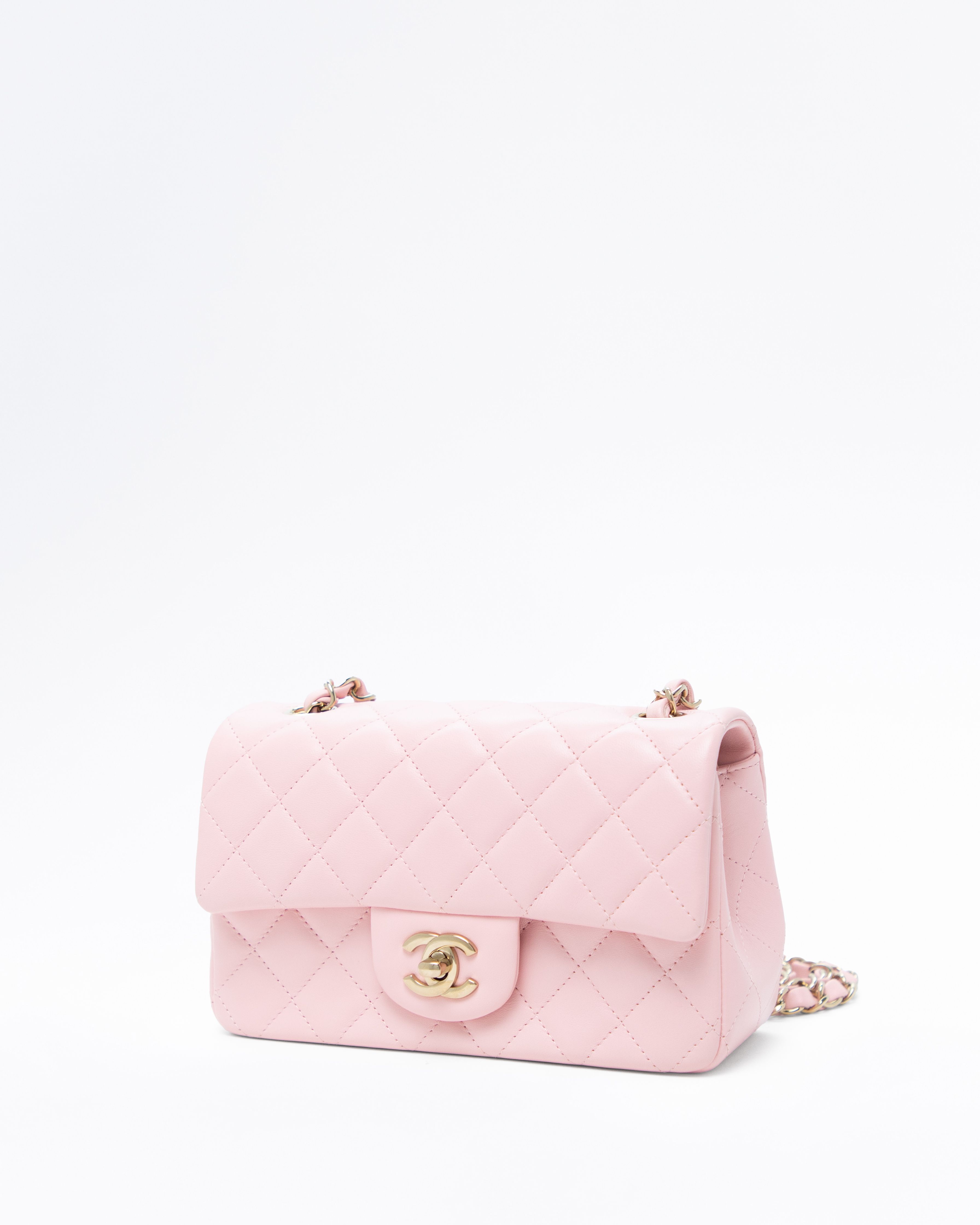 Chanel Lambskin Quilted Mini Classic Flap Bag | Vivrelle