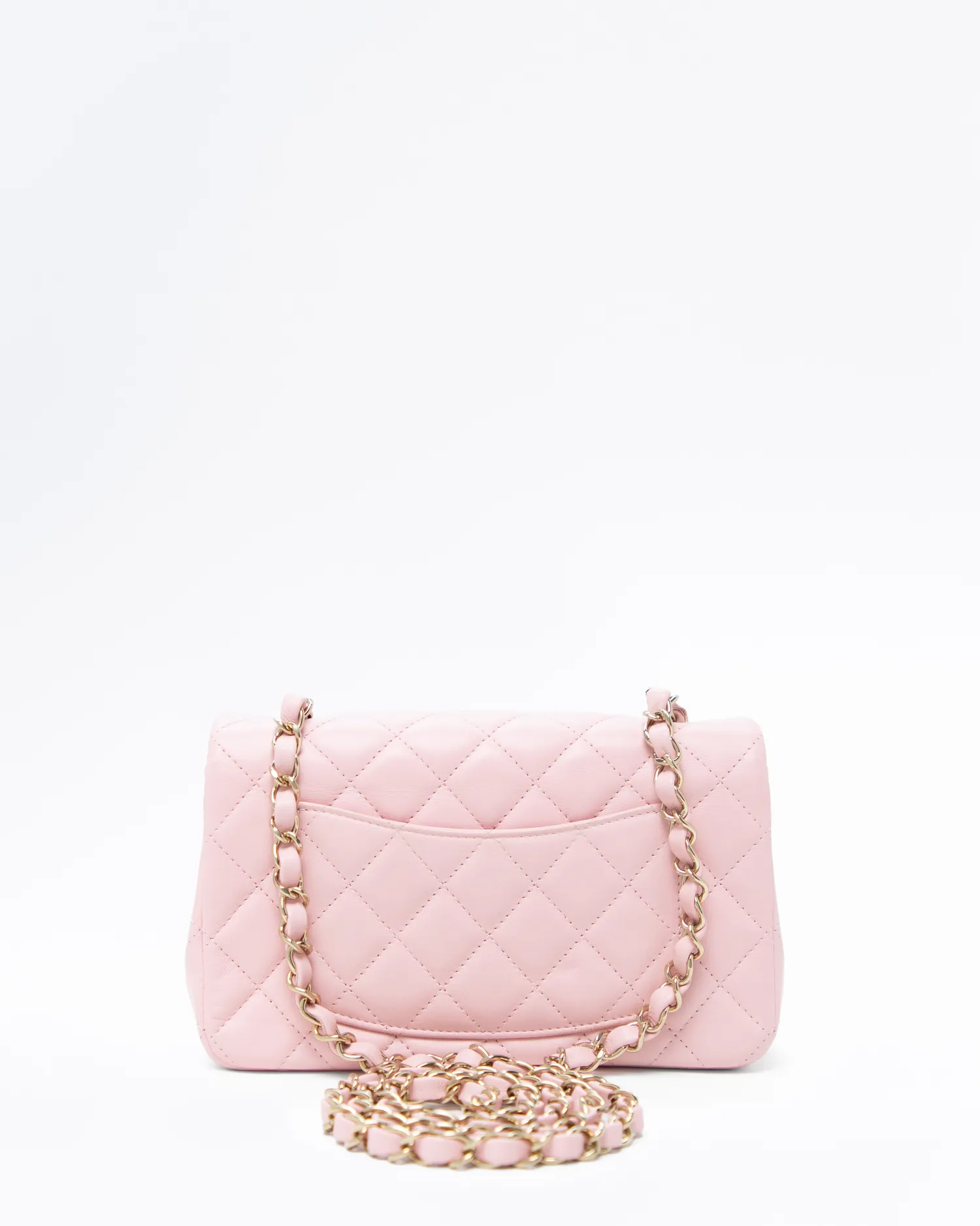 Lambskin Quilted Mini Classic Flap Bag