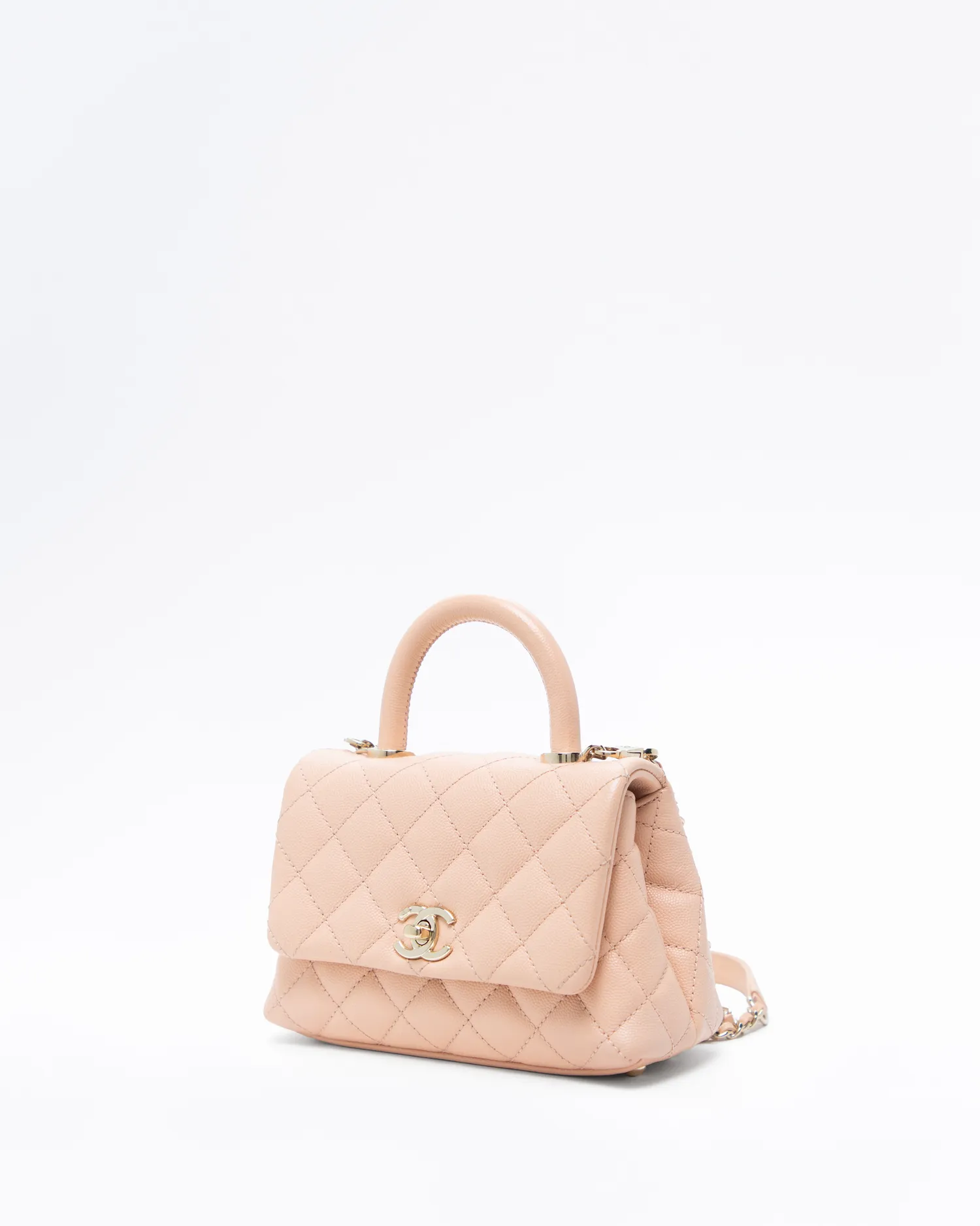 Caviar Extra Mini Coco Handle Bag