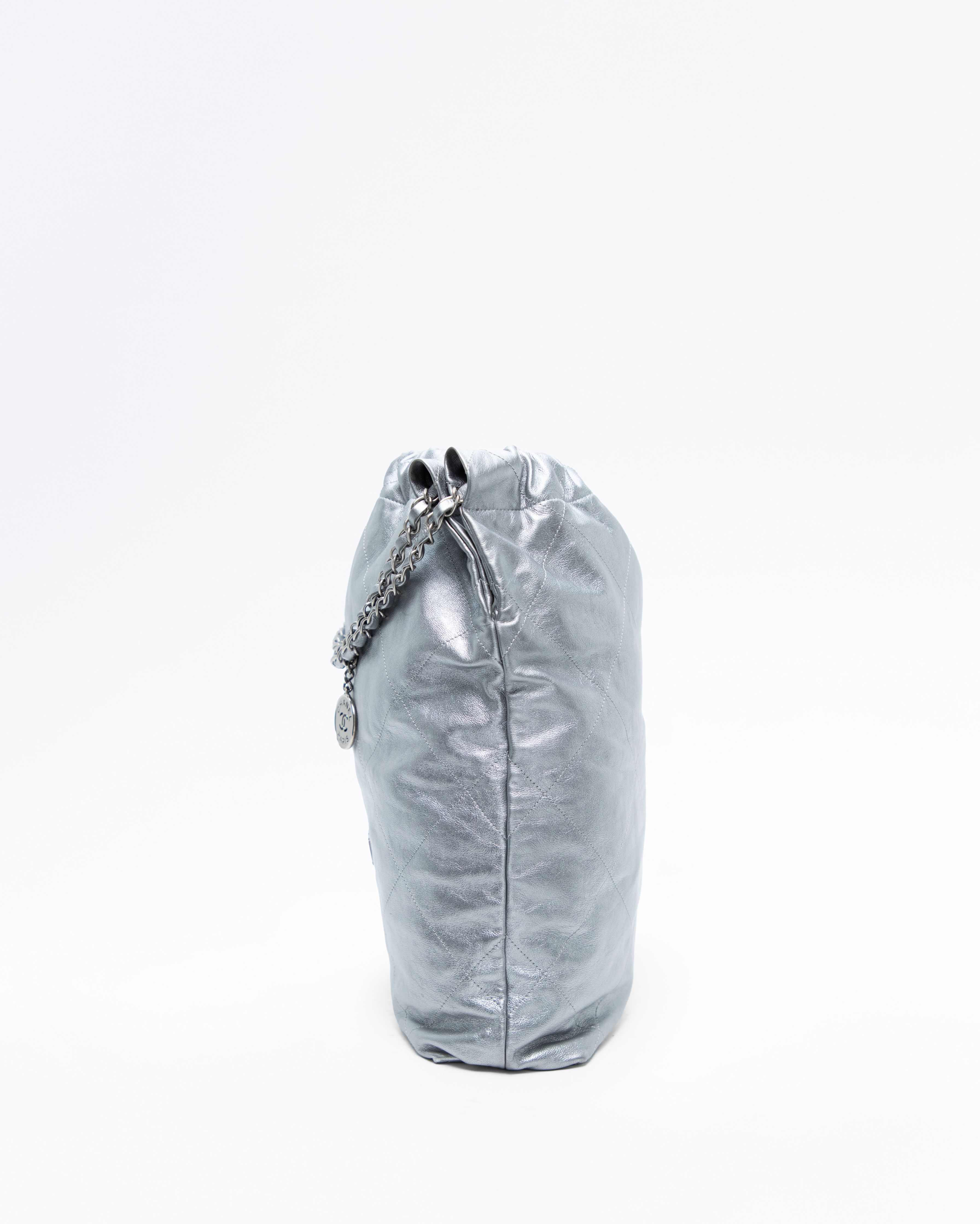Chanel Metallic Chanel 22 Large Handbag | Vivrelle