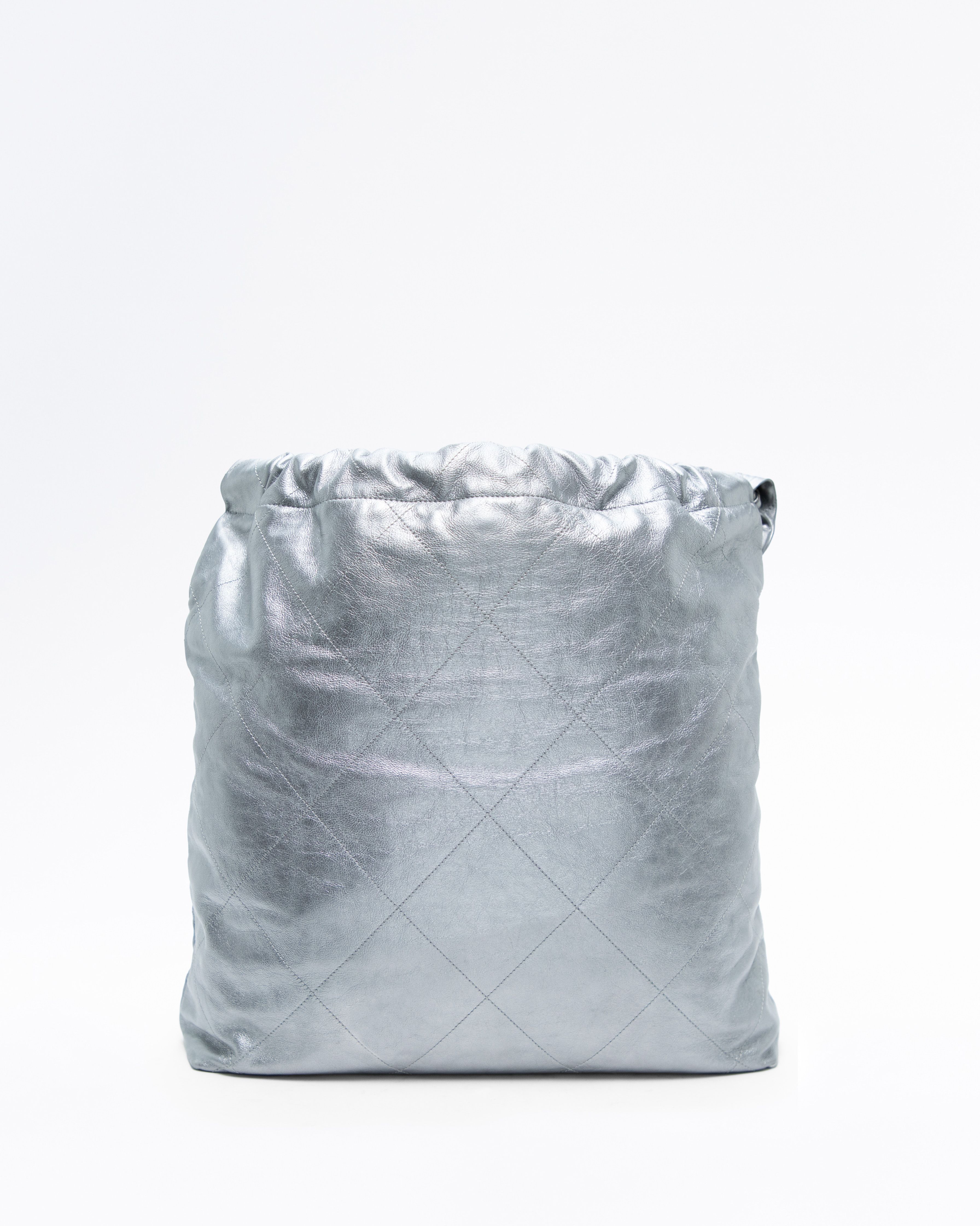 Chanel Metallic Chanel 22 Large Handbag | Vivrelle