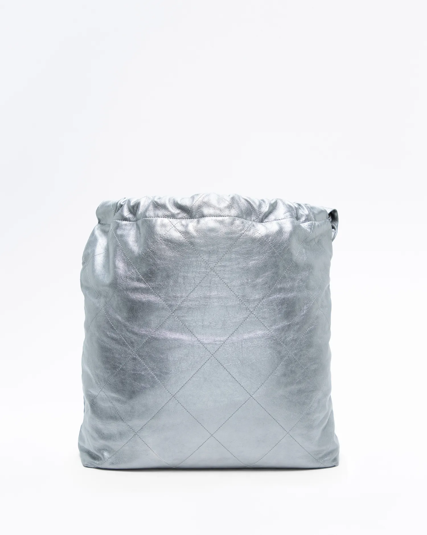 Metallic Chanel 22 Large Handbag