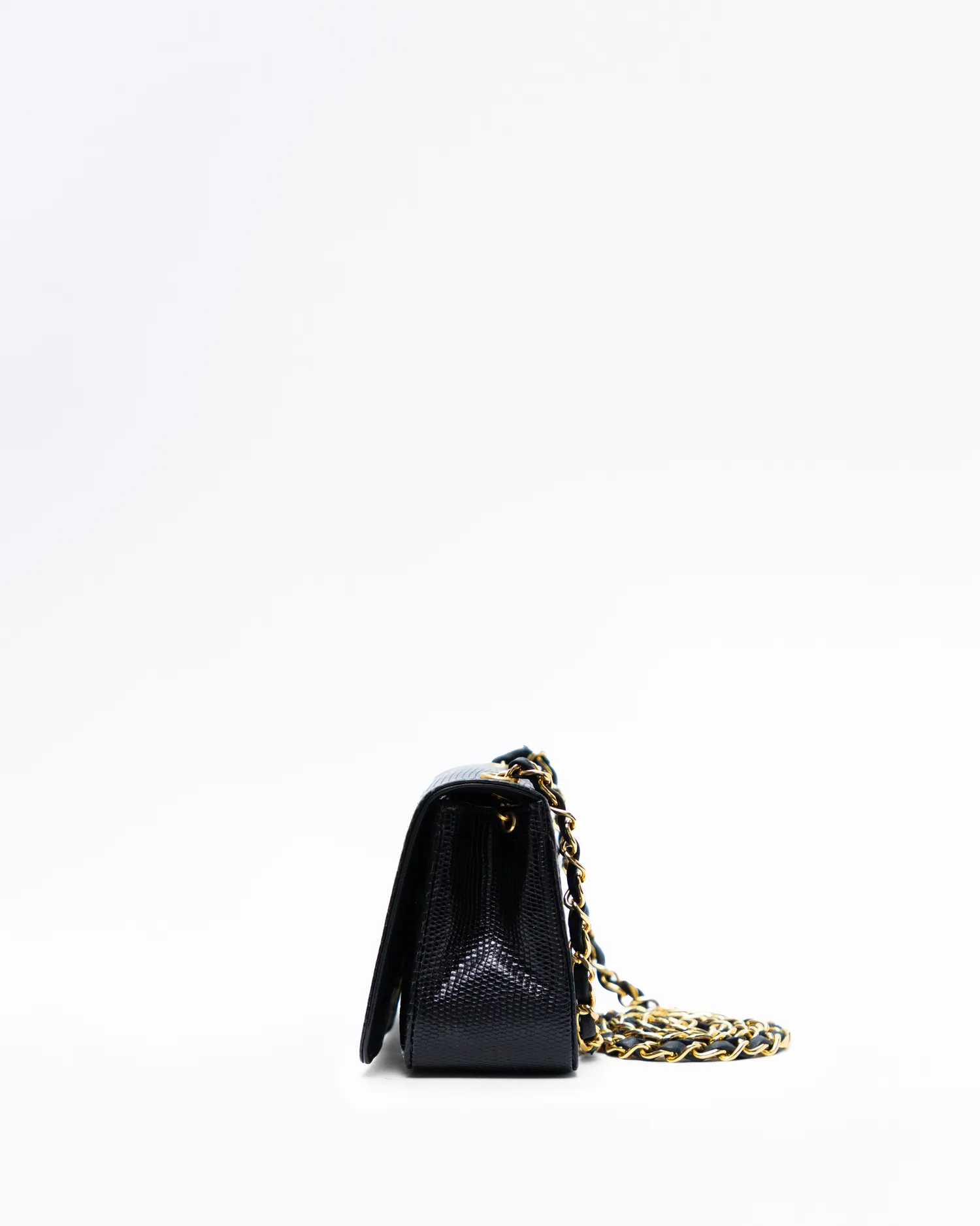 Vintage Lizard Mini Full Flap Bag