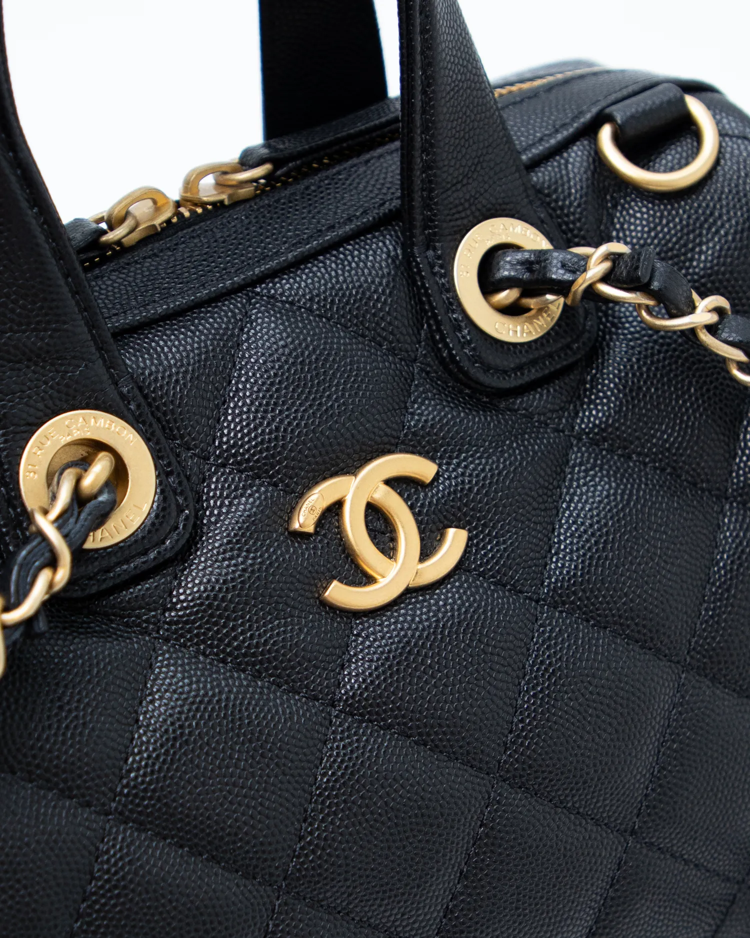 Caviar Small Bowling Bag