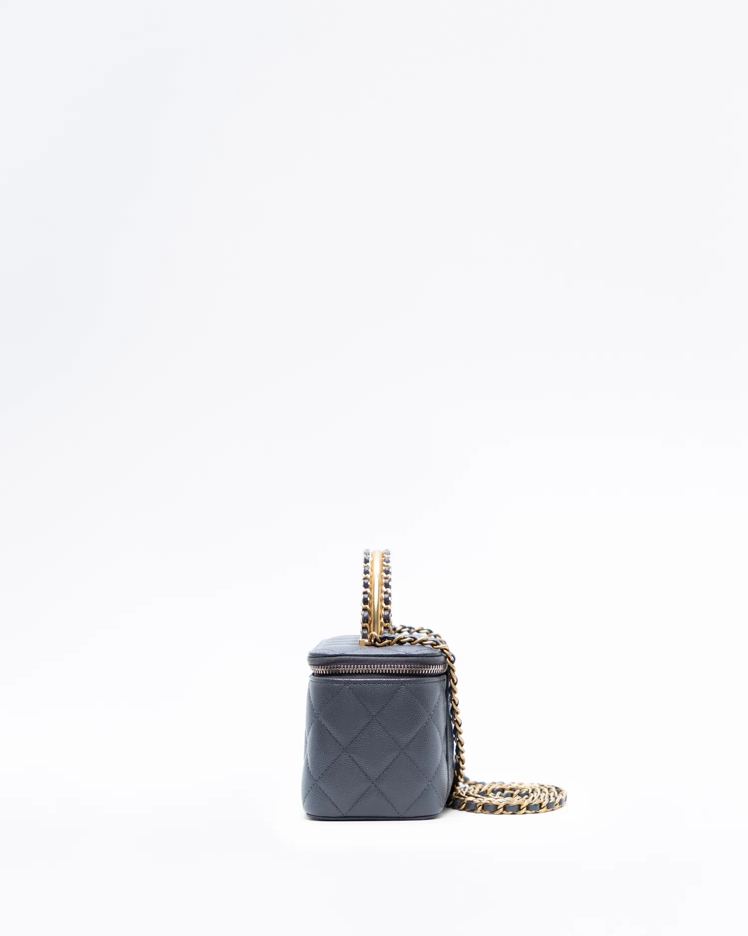 Chain Top Handle Vanity with Chain