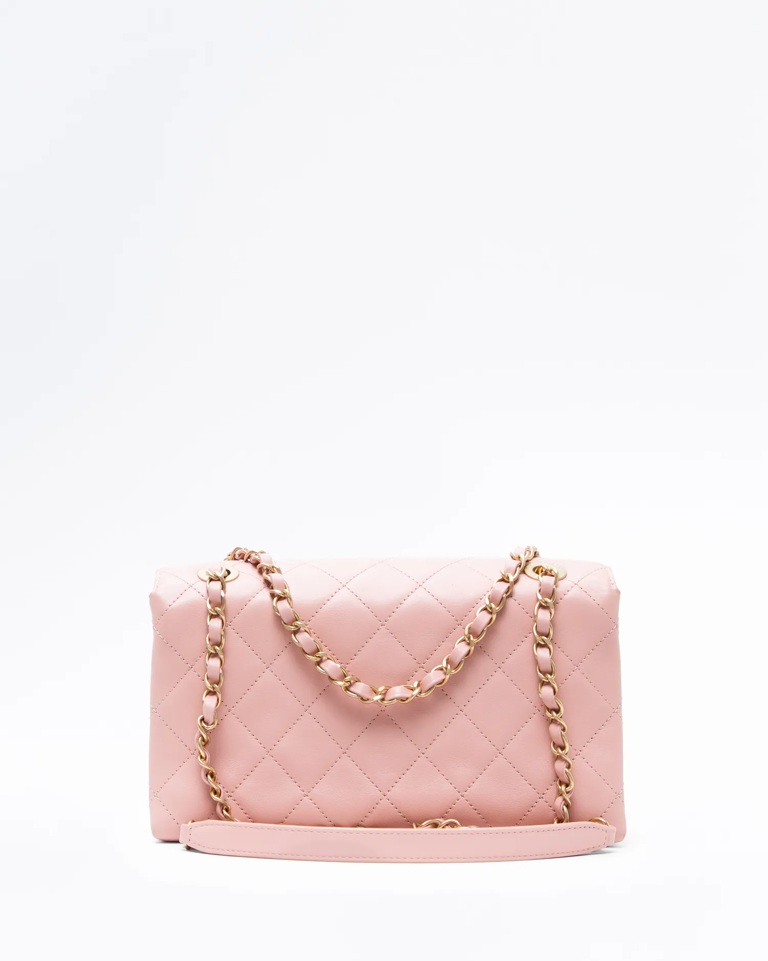 Logo Enchained Flap Bag