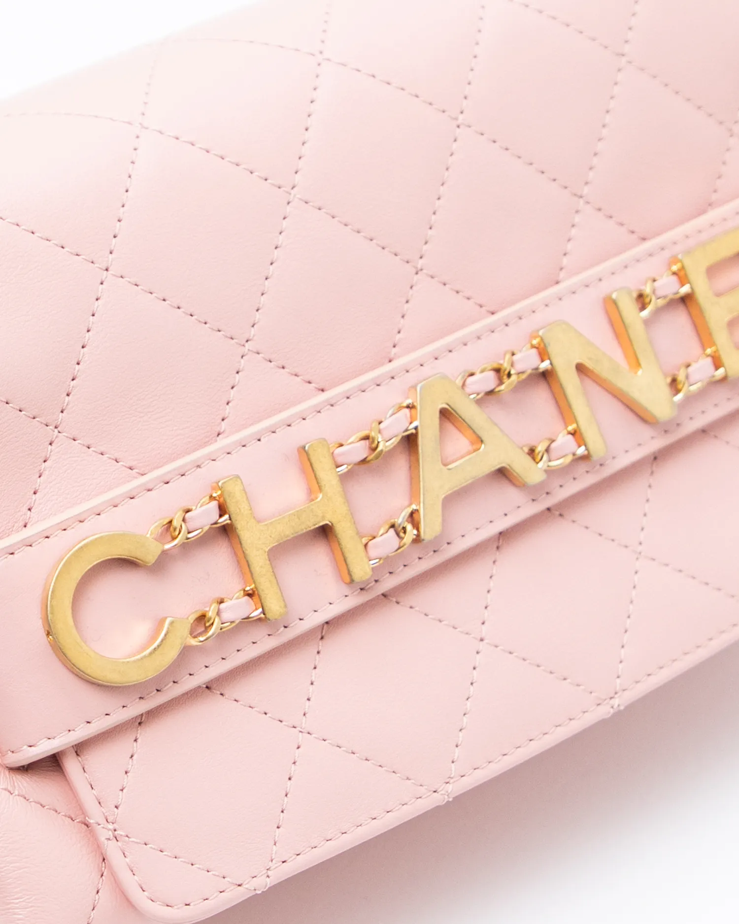 Logo Enchained Flap Bag