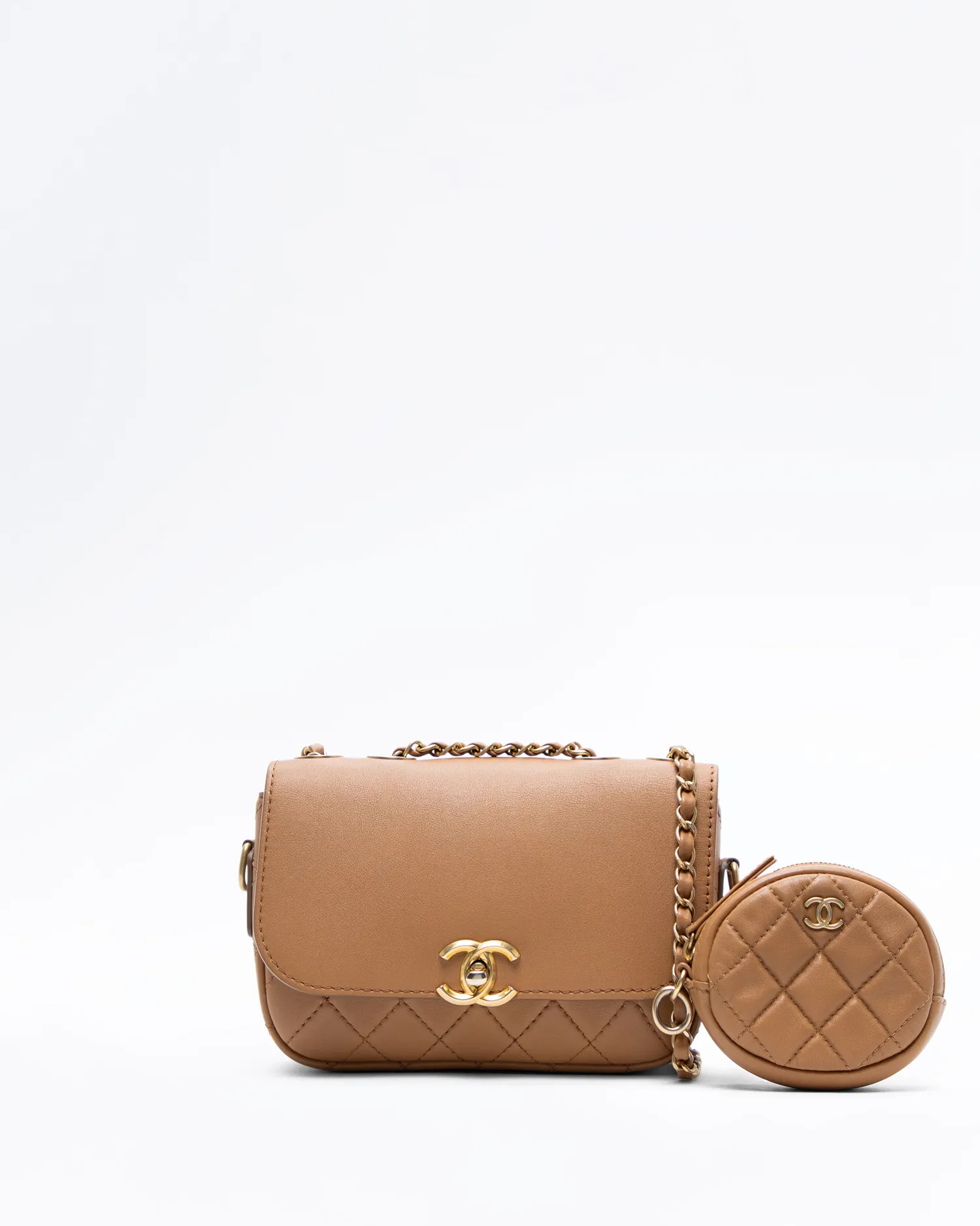 Multi Pouching Flap and Coin Mini Purse