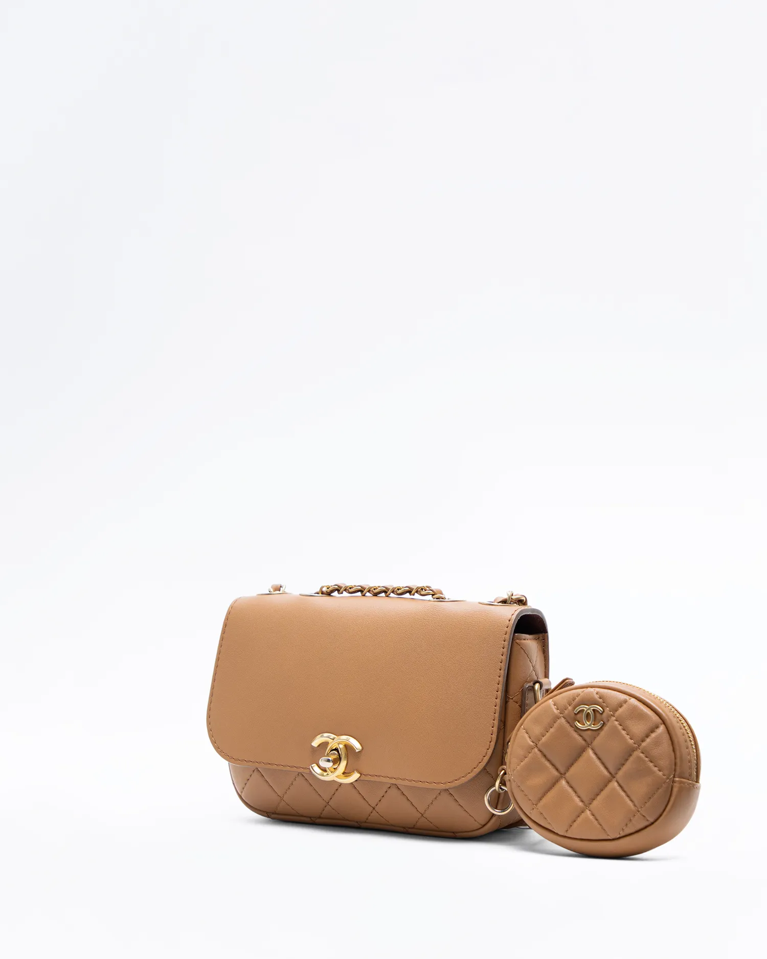 Multi Pouching Flap and Coin Mini Purse