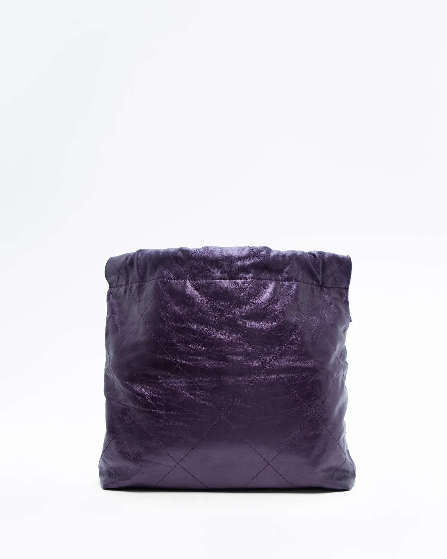 Metallic Chanel 22 Small Handbag