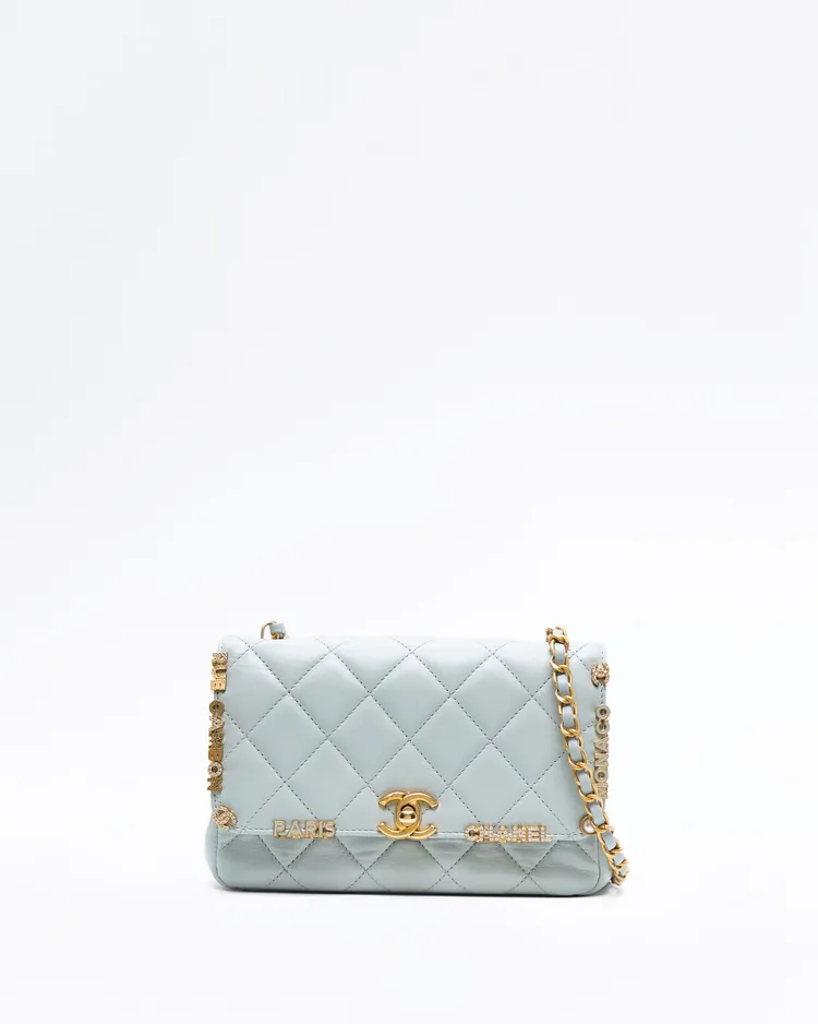 Lambskin Paris-Monaco Mini Flap Bag