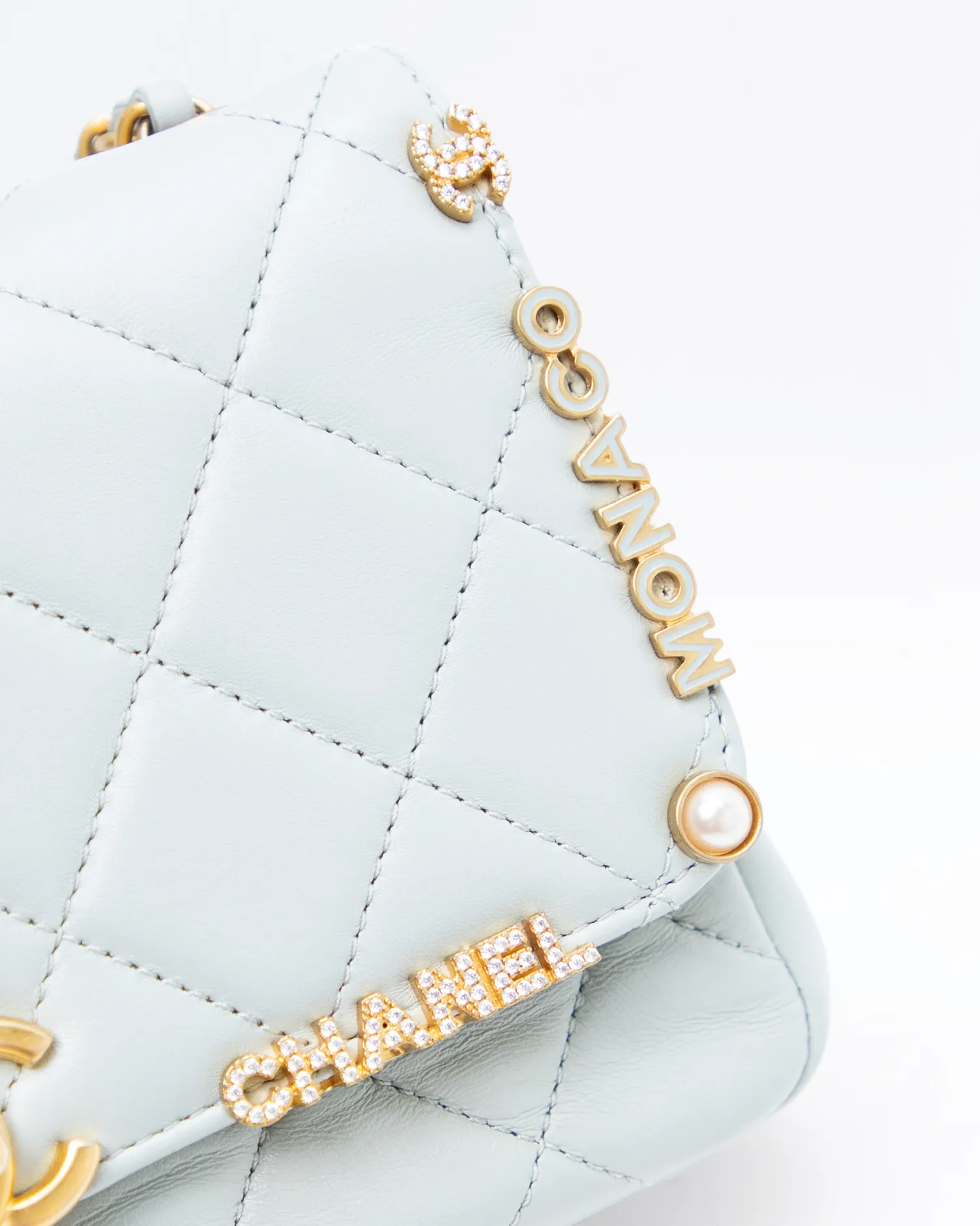 Lambskin Paris-Monaco Mini Flap Bag