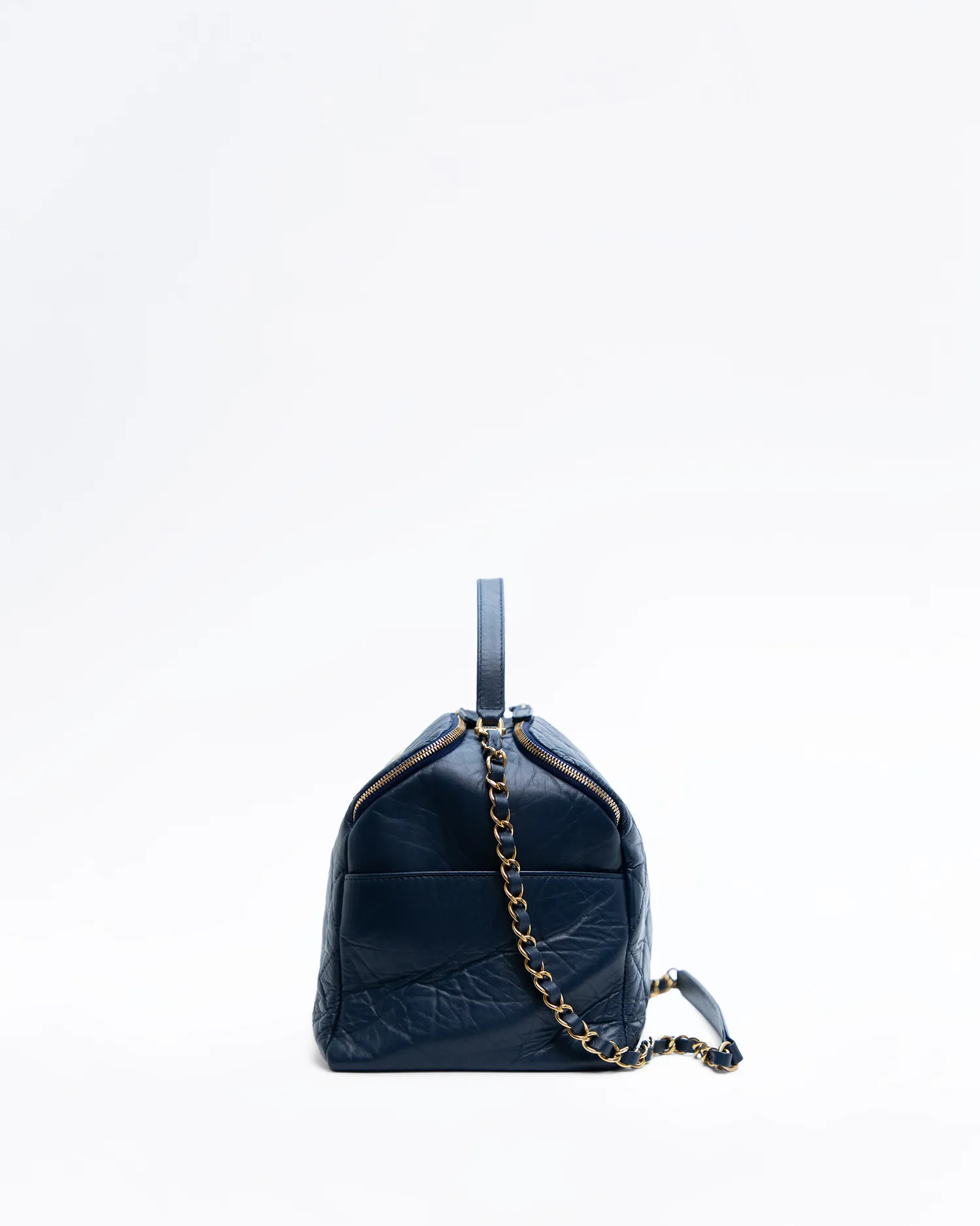 Quilted Medium Bowling Bag