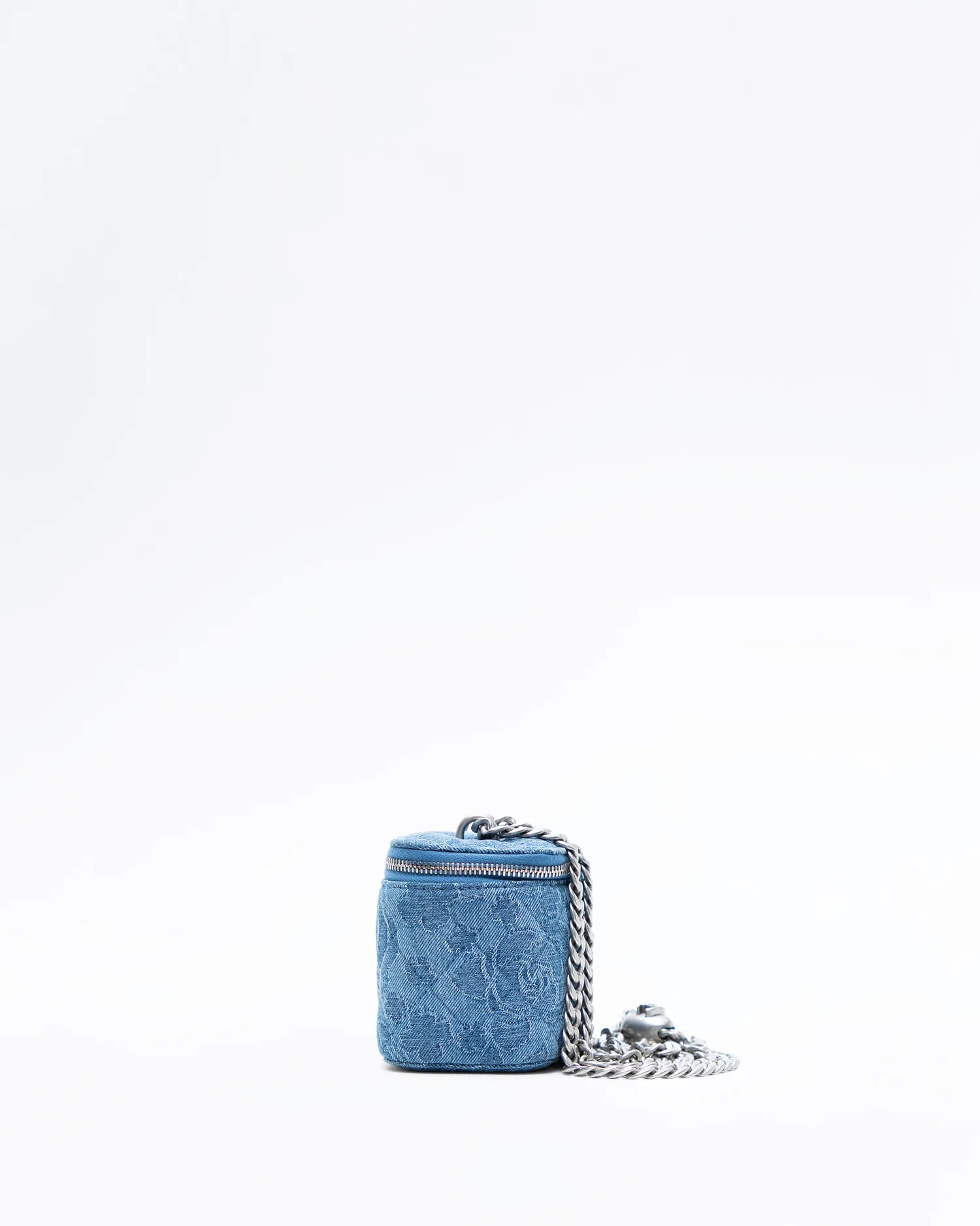 Denim Sweetheart Crush Mini Quilted Vanity