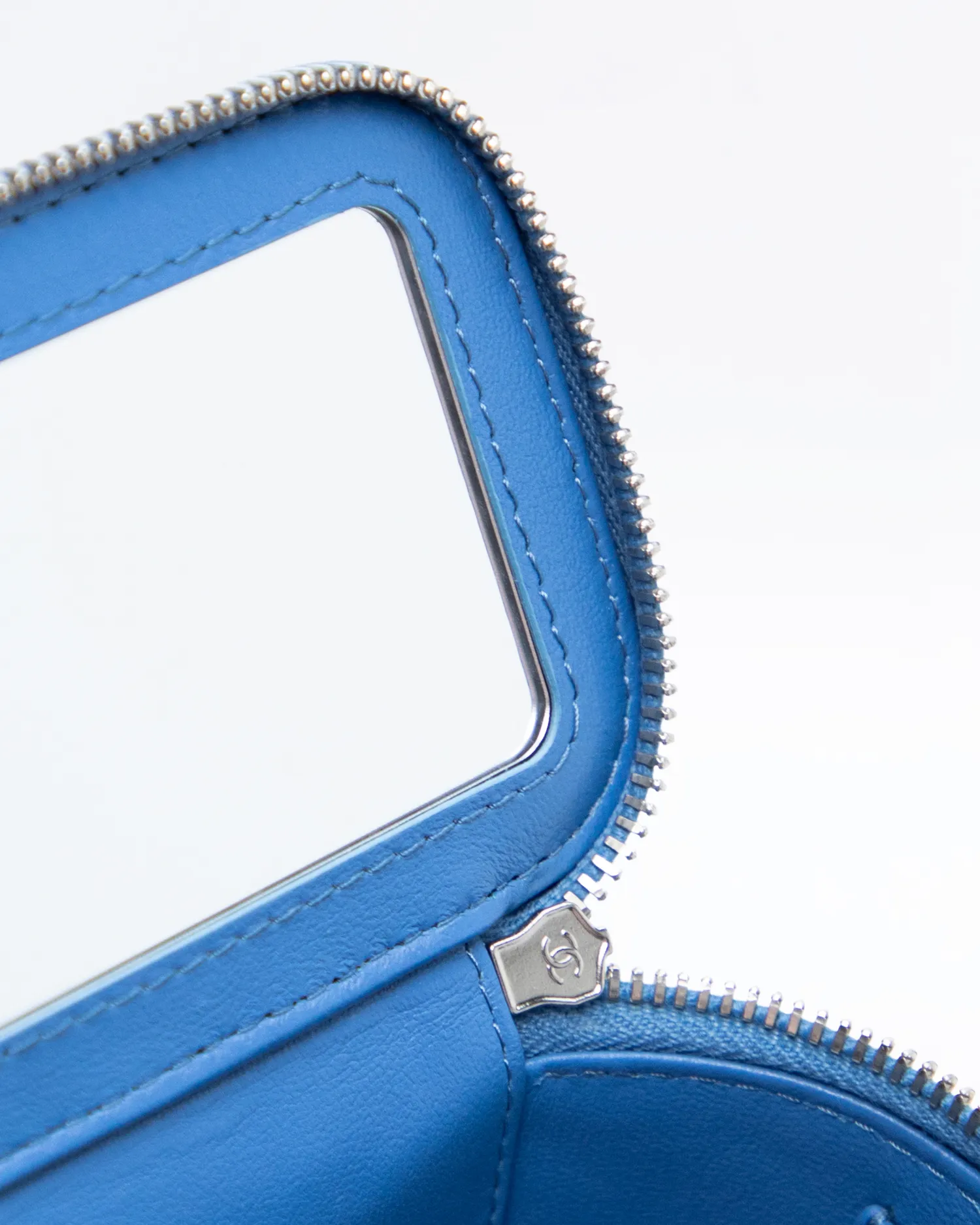 Denim Sweetheart Crush Mini Quilted Vanity
