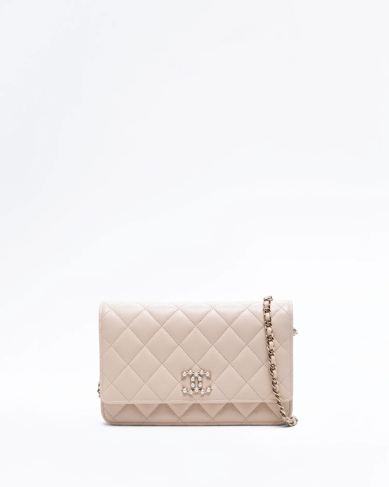 Caviar Pearl CC Wallet on a Chain