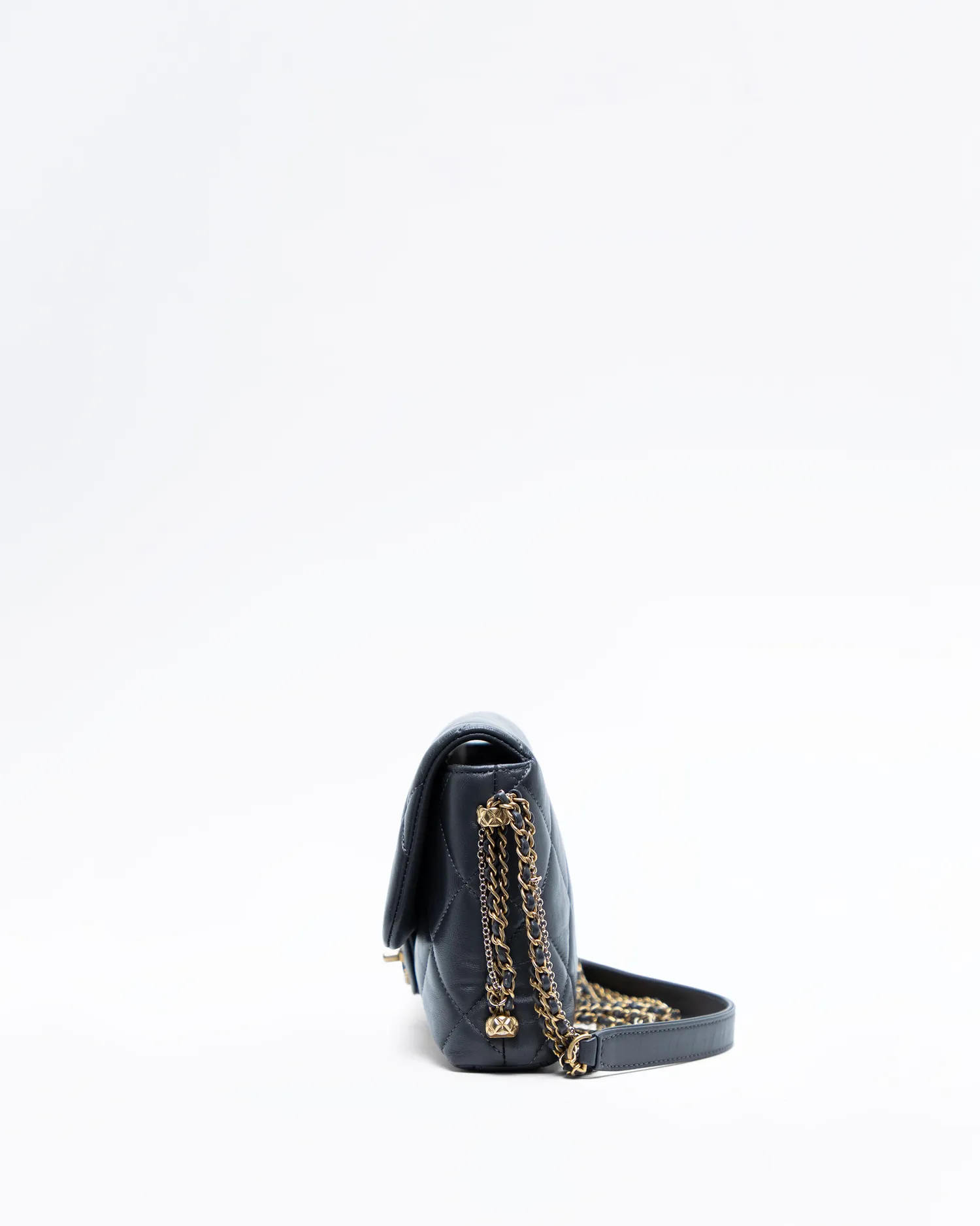 Lambskin Crush On Chains Flap Bag