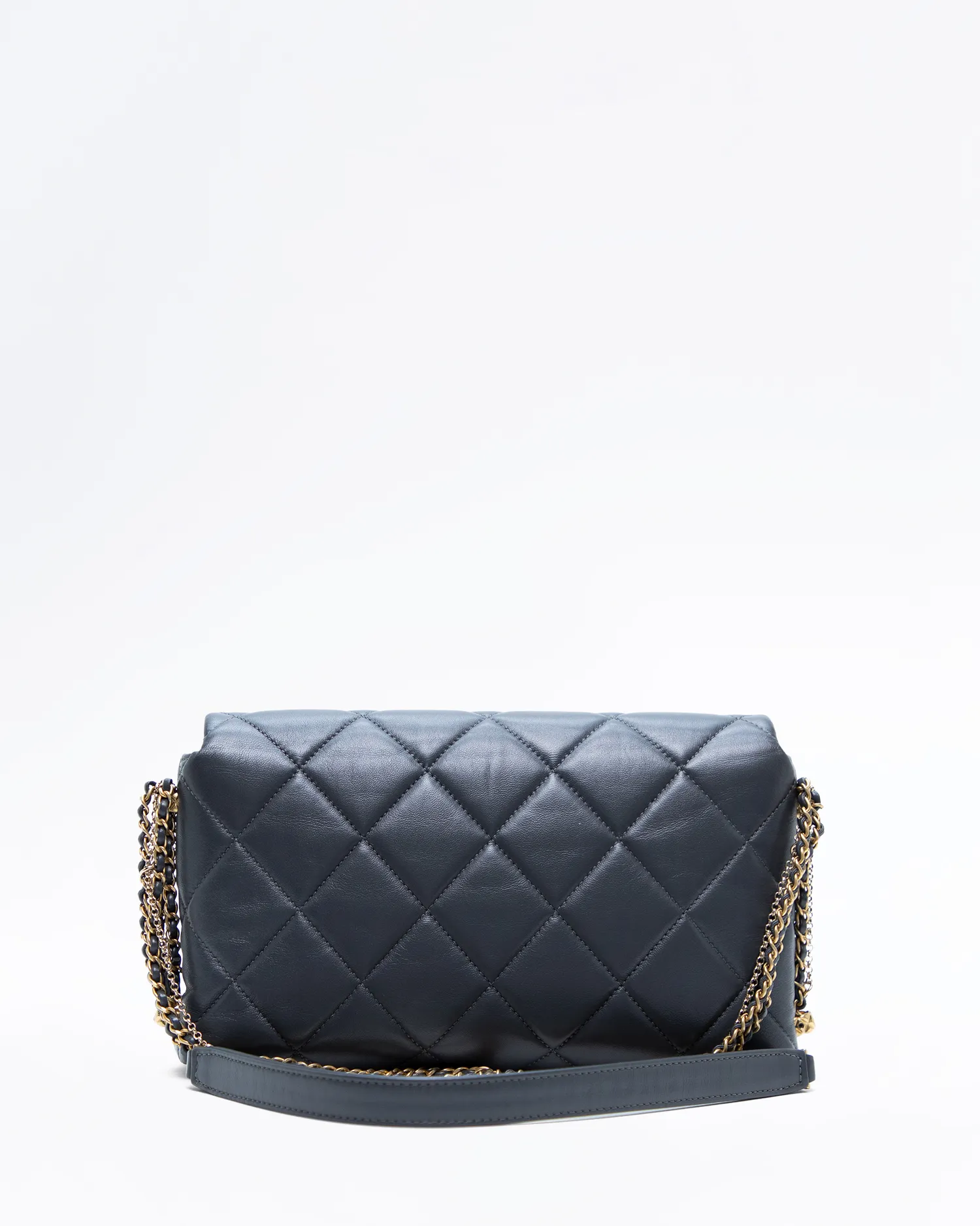Lambskin Crush On Chains Flap Bag