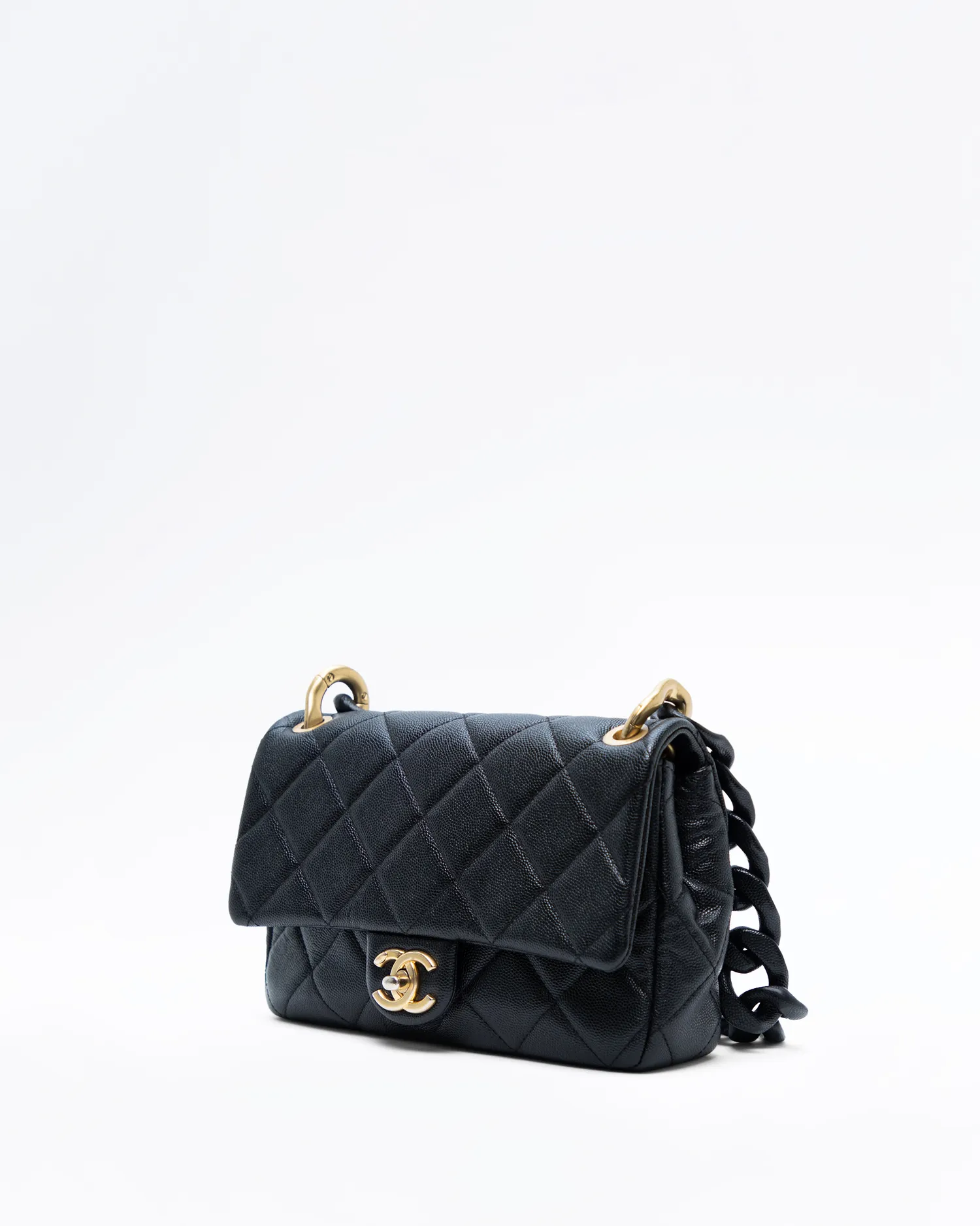 Caviar Funky Match Medium Flap Bag