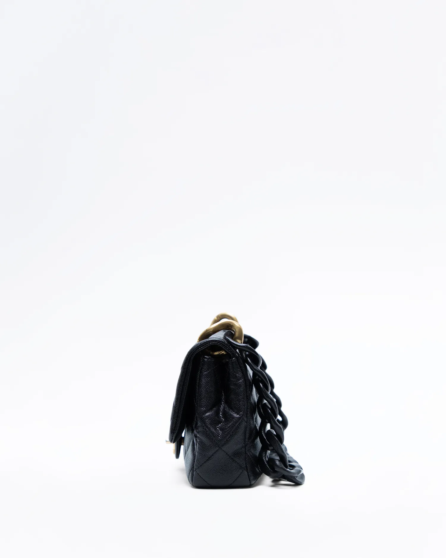 Caviar Funky Match Medium Flap Bag