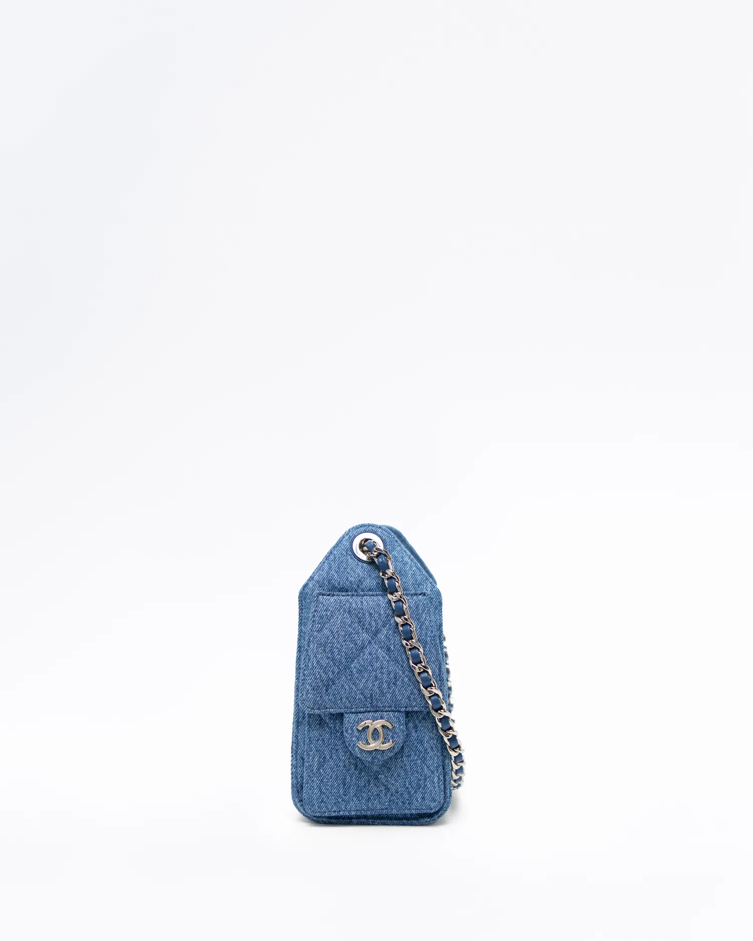 Denim Chanel 25 Mini Handbag