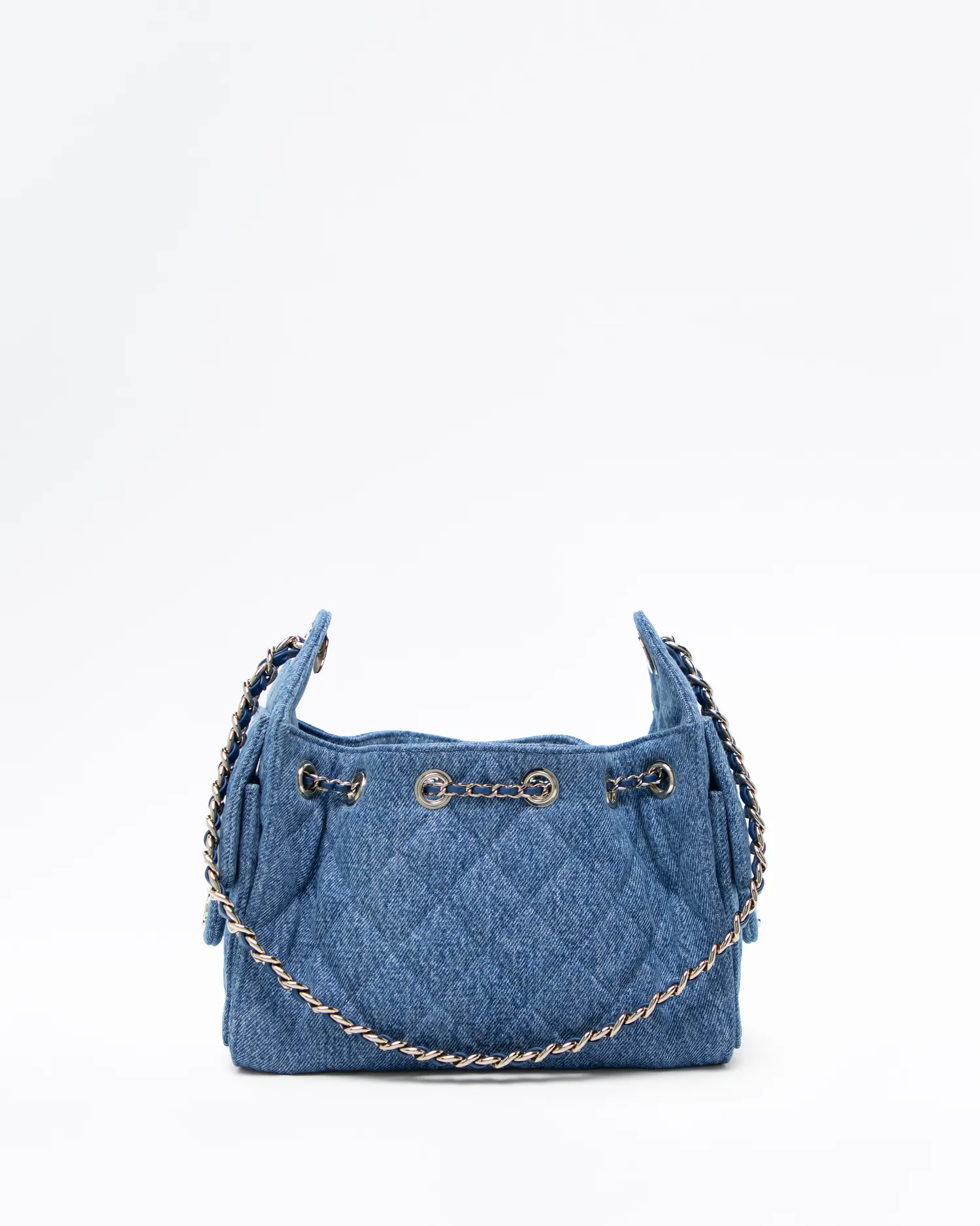 Denim Chanel 25 Mini Handbag