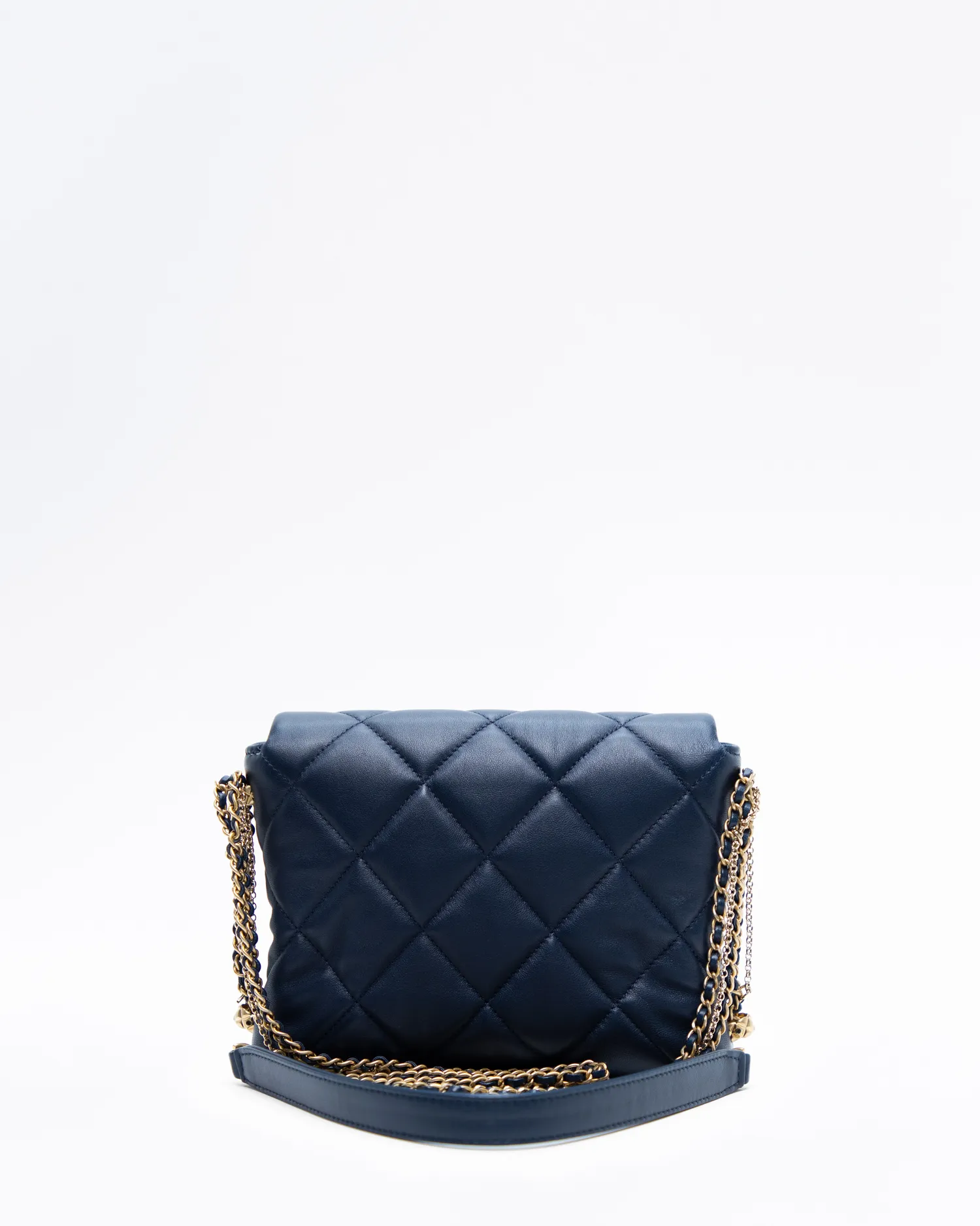 Lambskin Crush On Chains Small Flap Bag