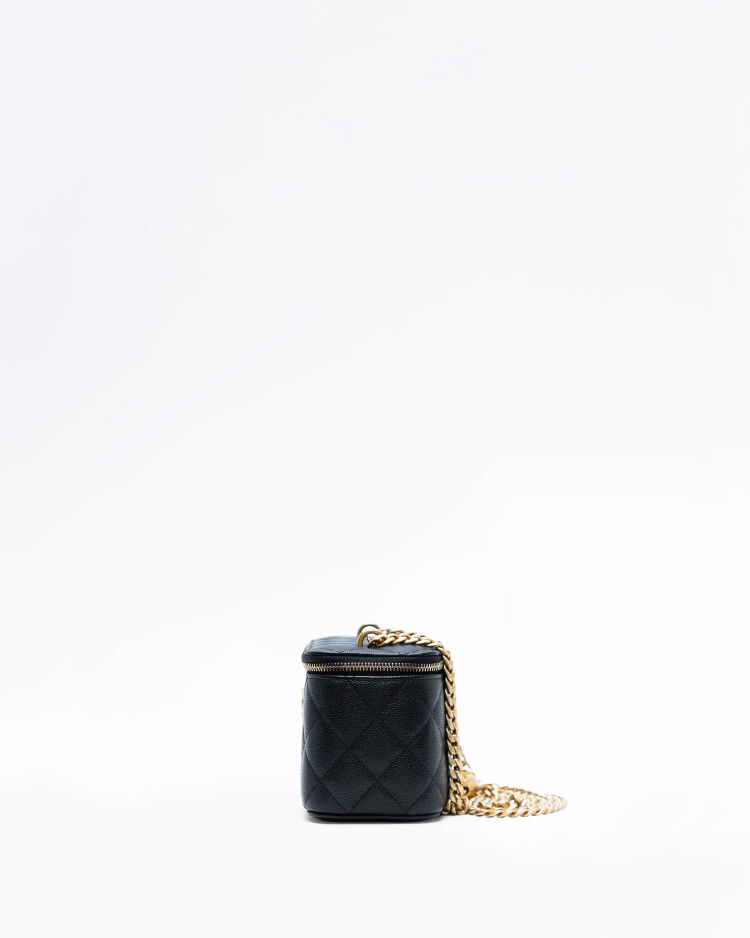 Caviar Quilted Sweetheart Crush Vanity