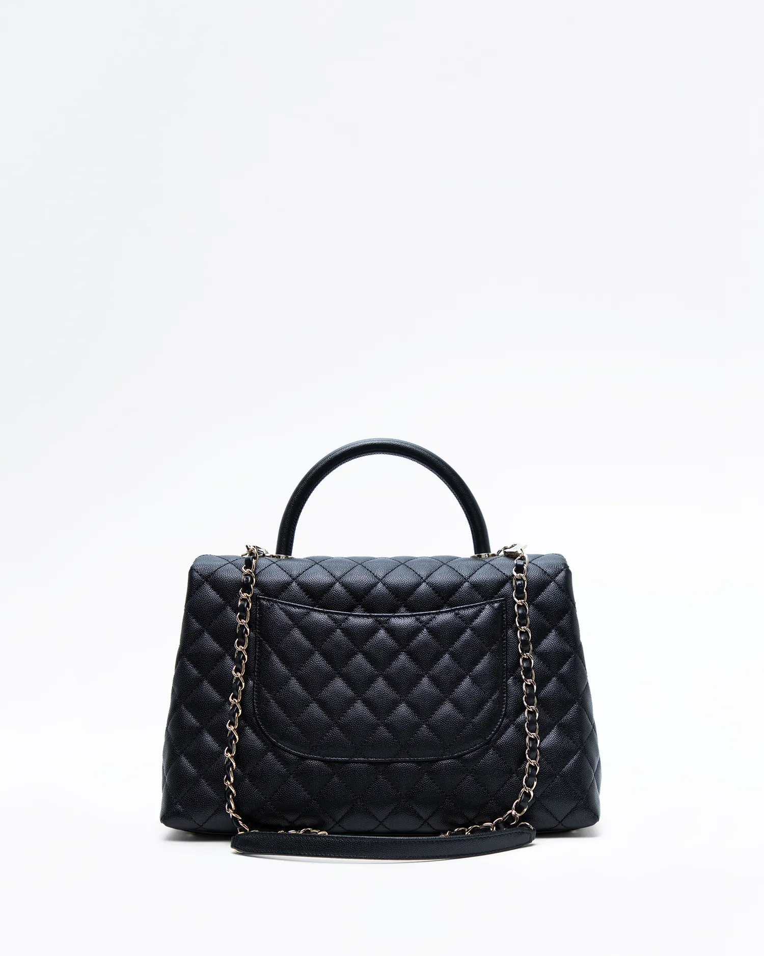 Caviar Medium Coco Handle Bag
