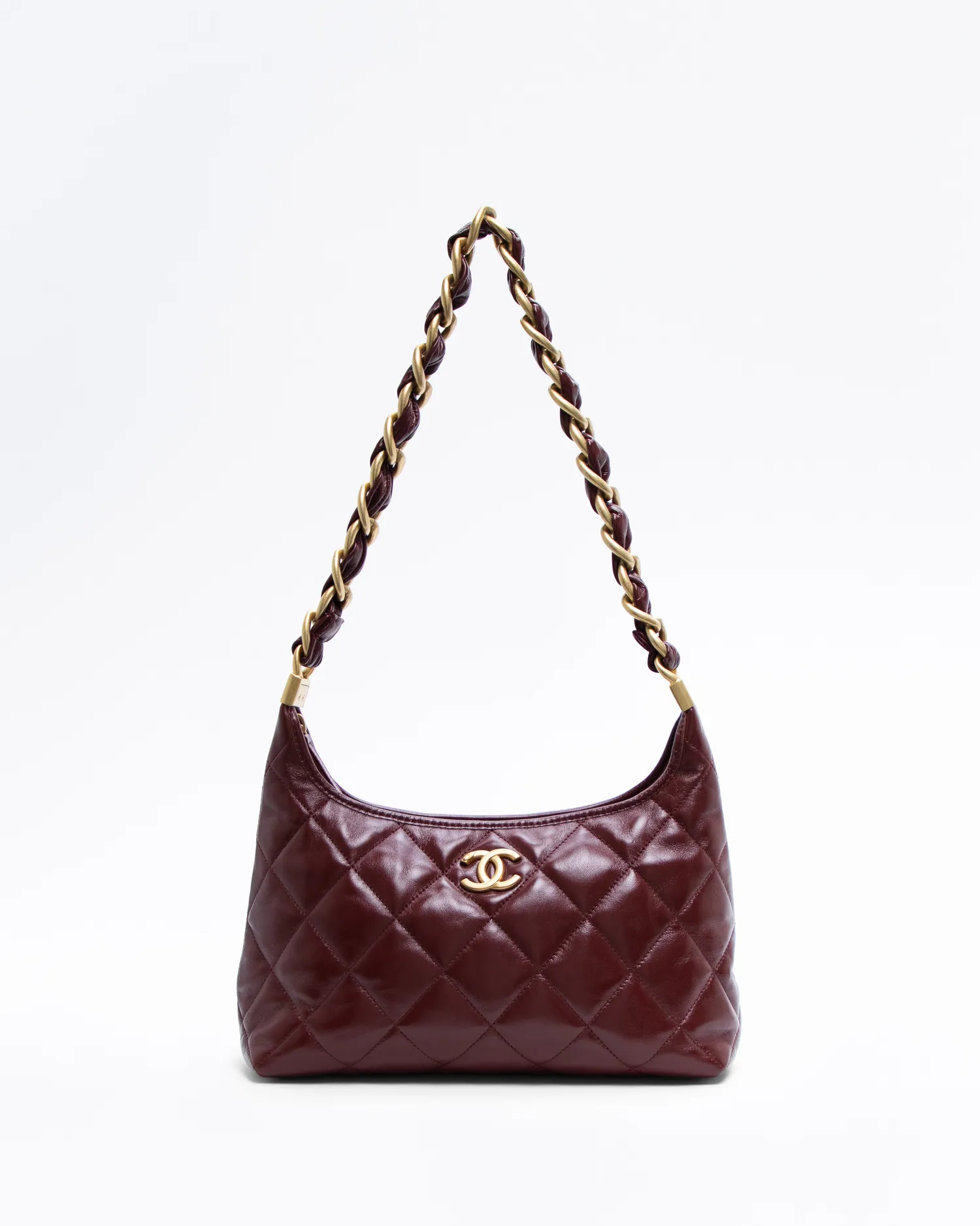 Shiny Funky Town Medium Hobo Bag