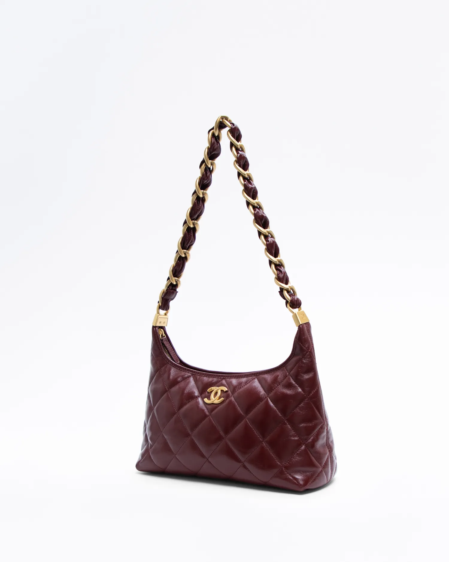 Shiny Funky Town Medium Hobo Bag