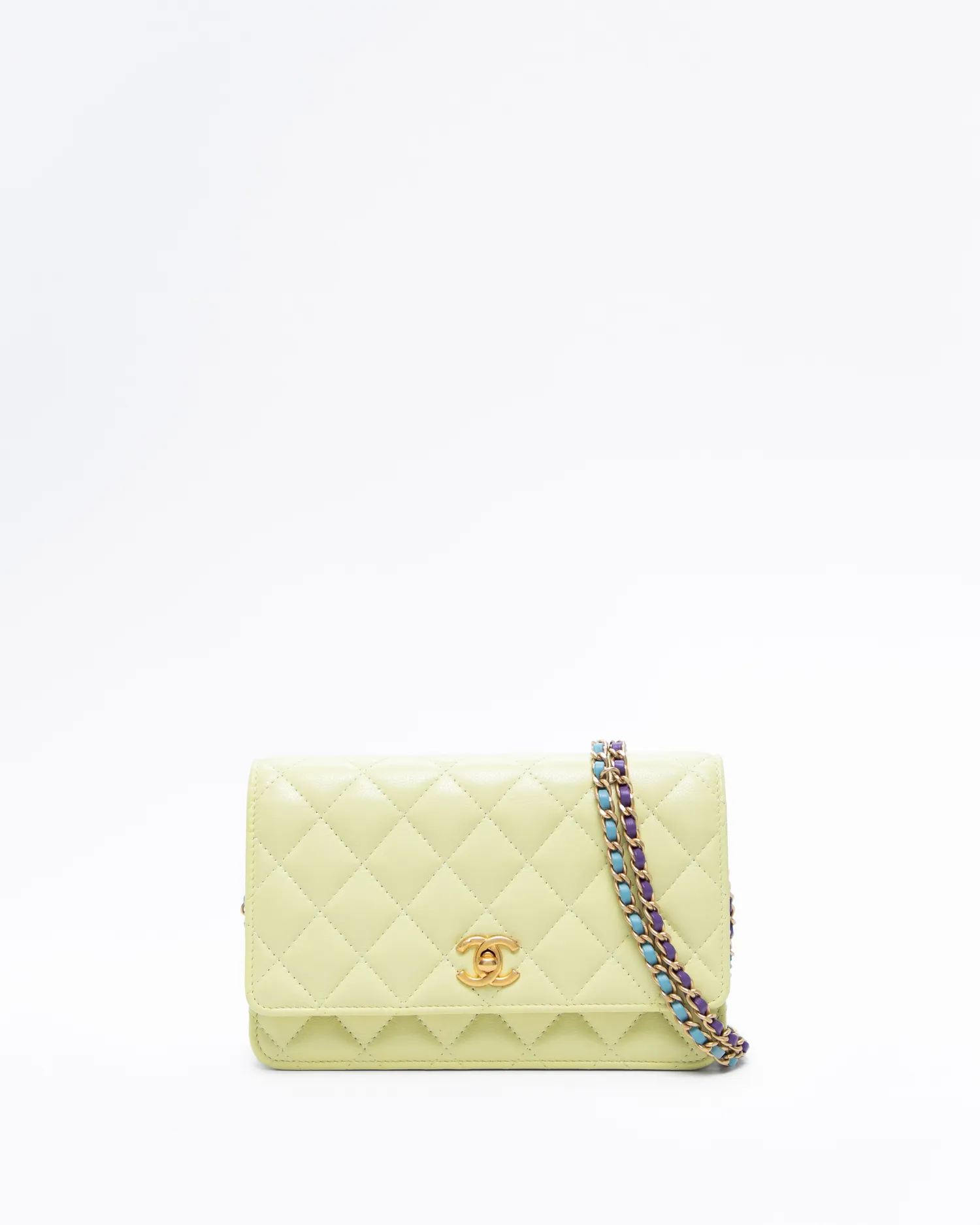 Caviar Double Chain Wallet on a Chain