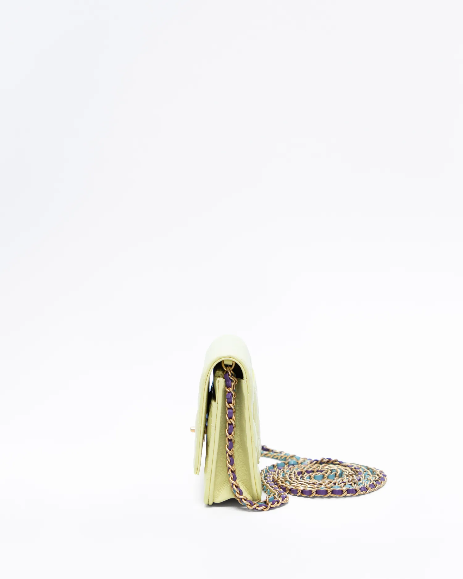 Caviar Double Chain Wallet on a Chain