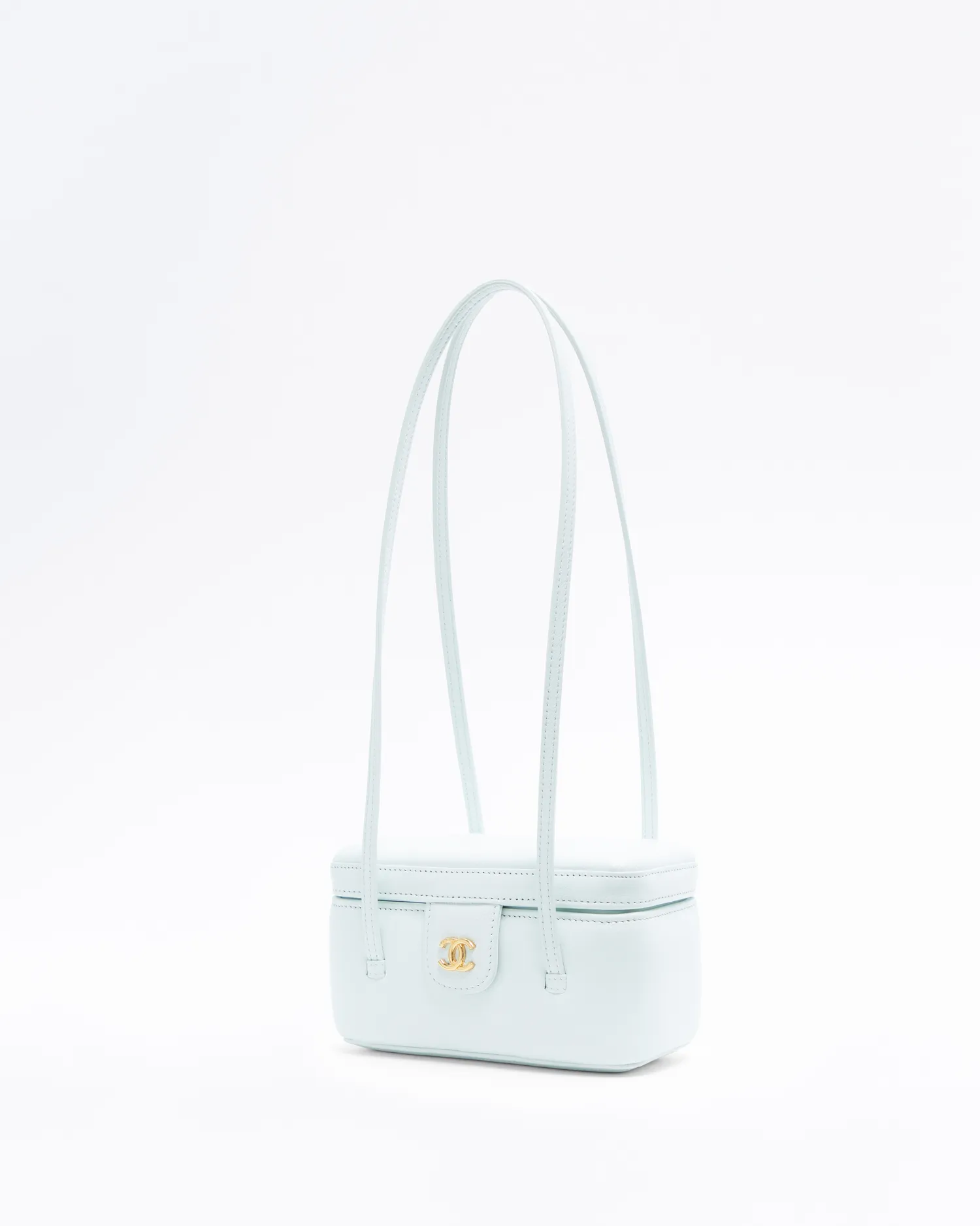 Caviar Preppy Coco Long Vanity with Strap