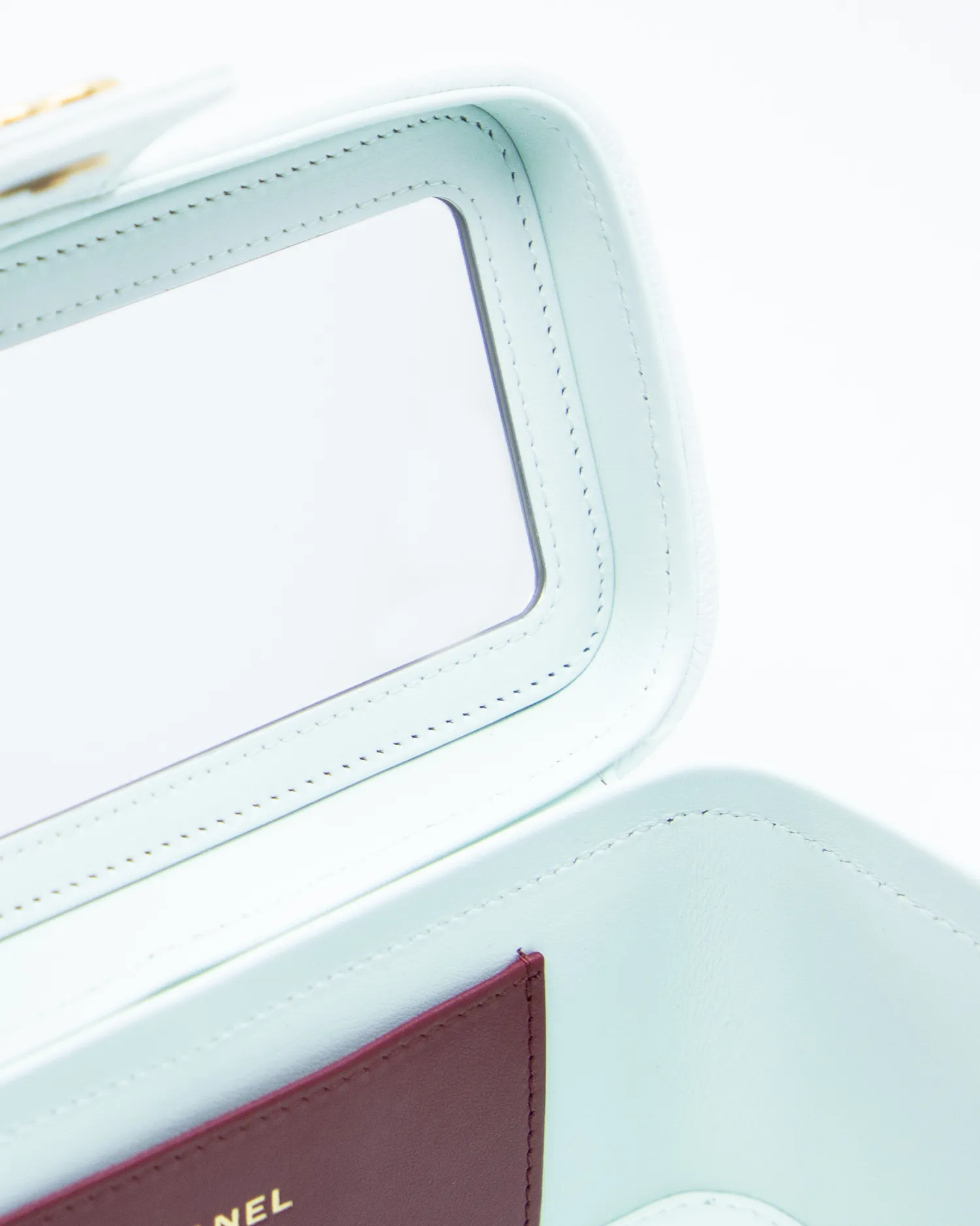 Caviar Preppy Coco Long Vanity with Strap