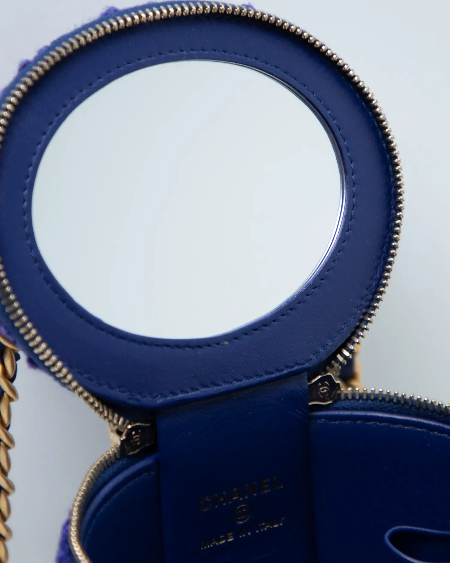Tweed Afternoon Tea Nano Vanity Bucket Bag