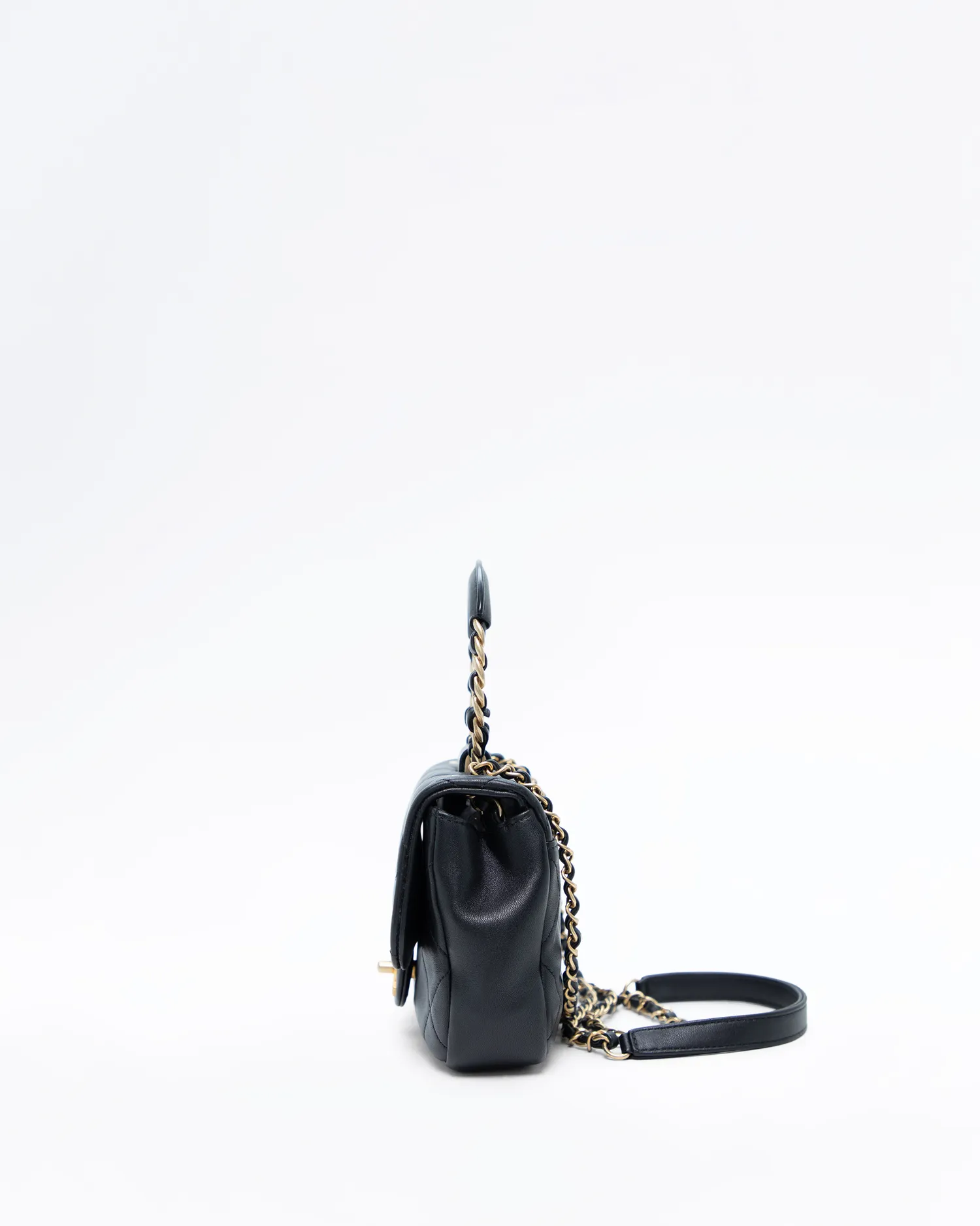 Lambskin In The Loop Mini Flap Bag