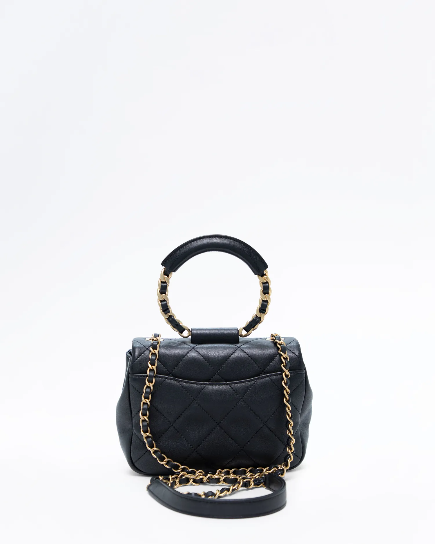 Lambskin In The Loop Mini Flap Bag