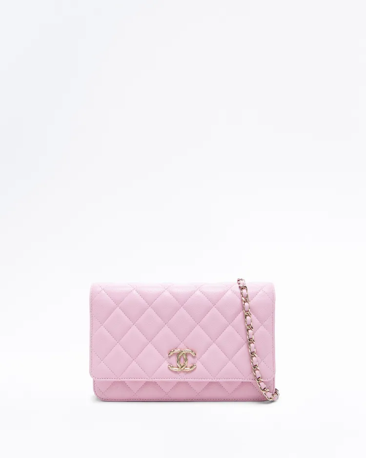 Caviar CC Logo Wallet on a Chain