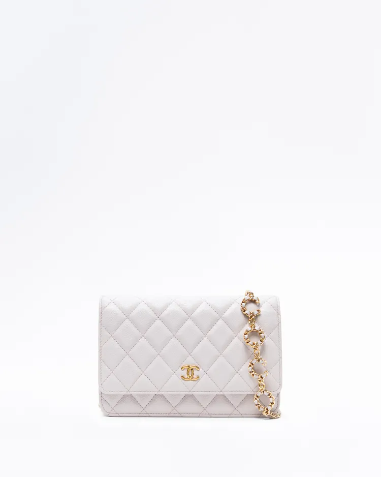 Caviar Miss Coco Wallet on a Chain