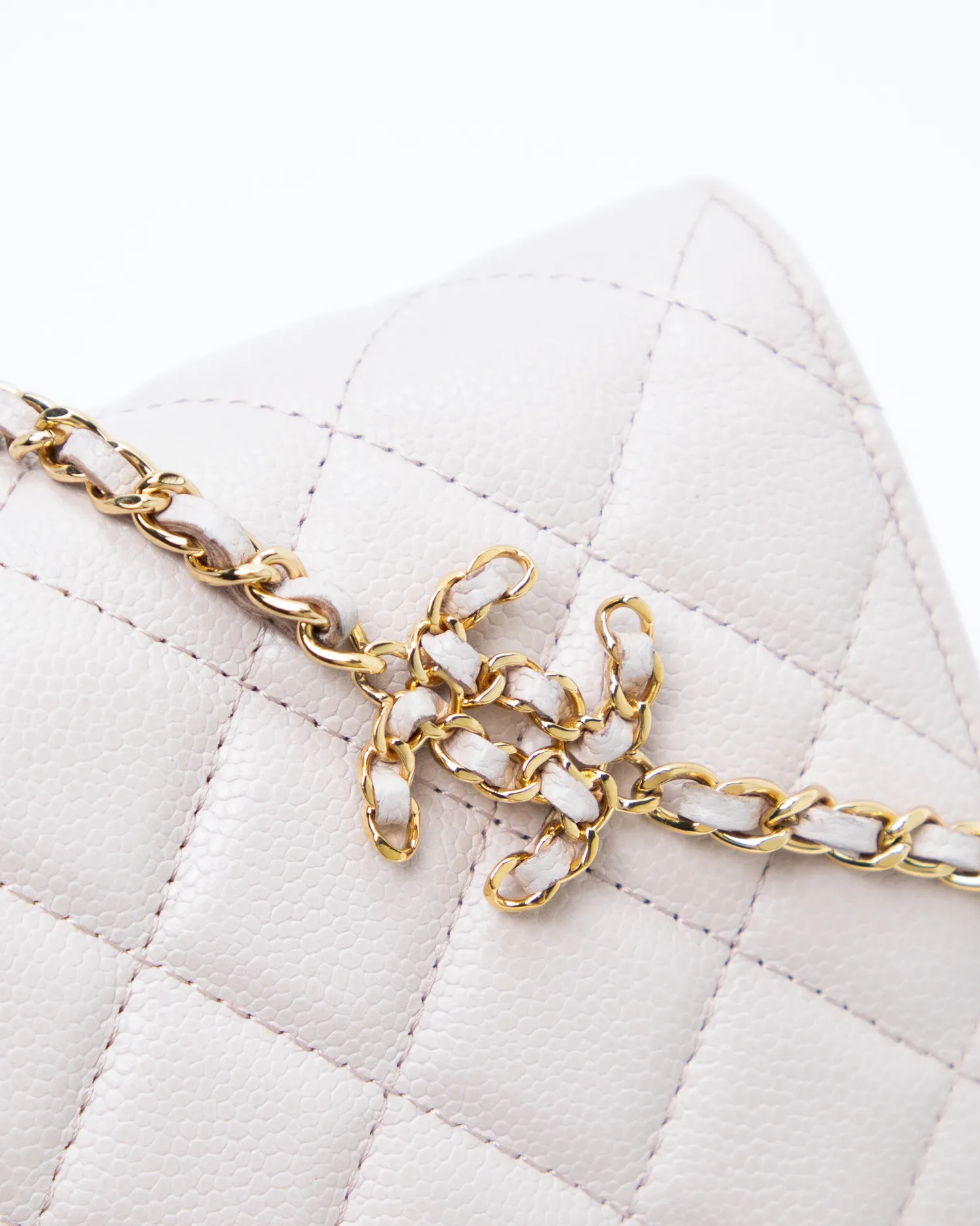 Caviar Miss Coco Wallet on a Chain