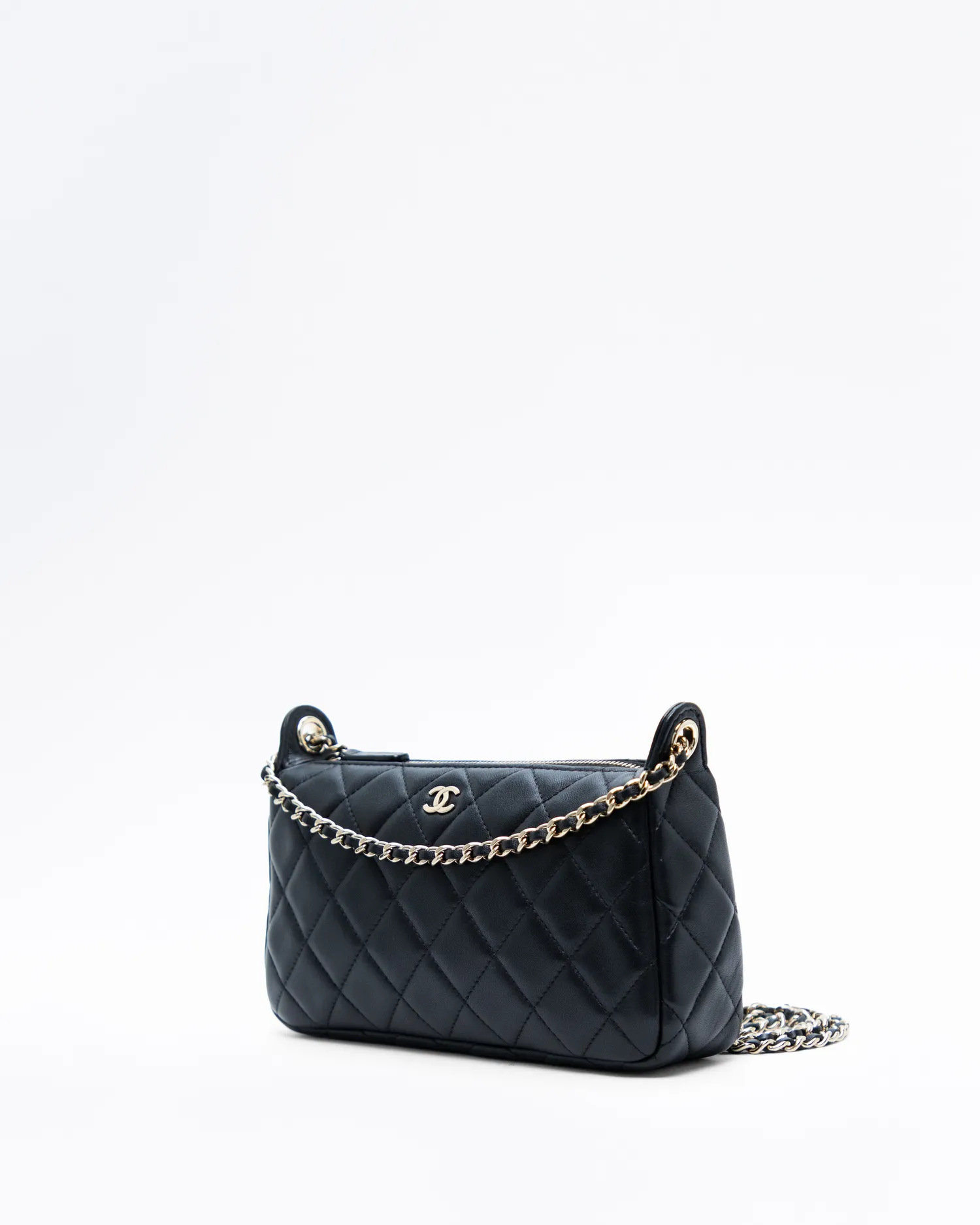 Lambskin Quilted Purse with Chain