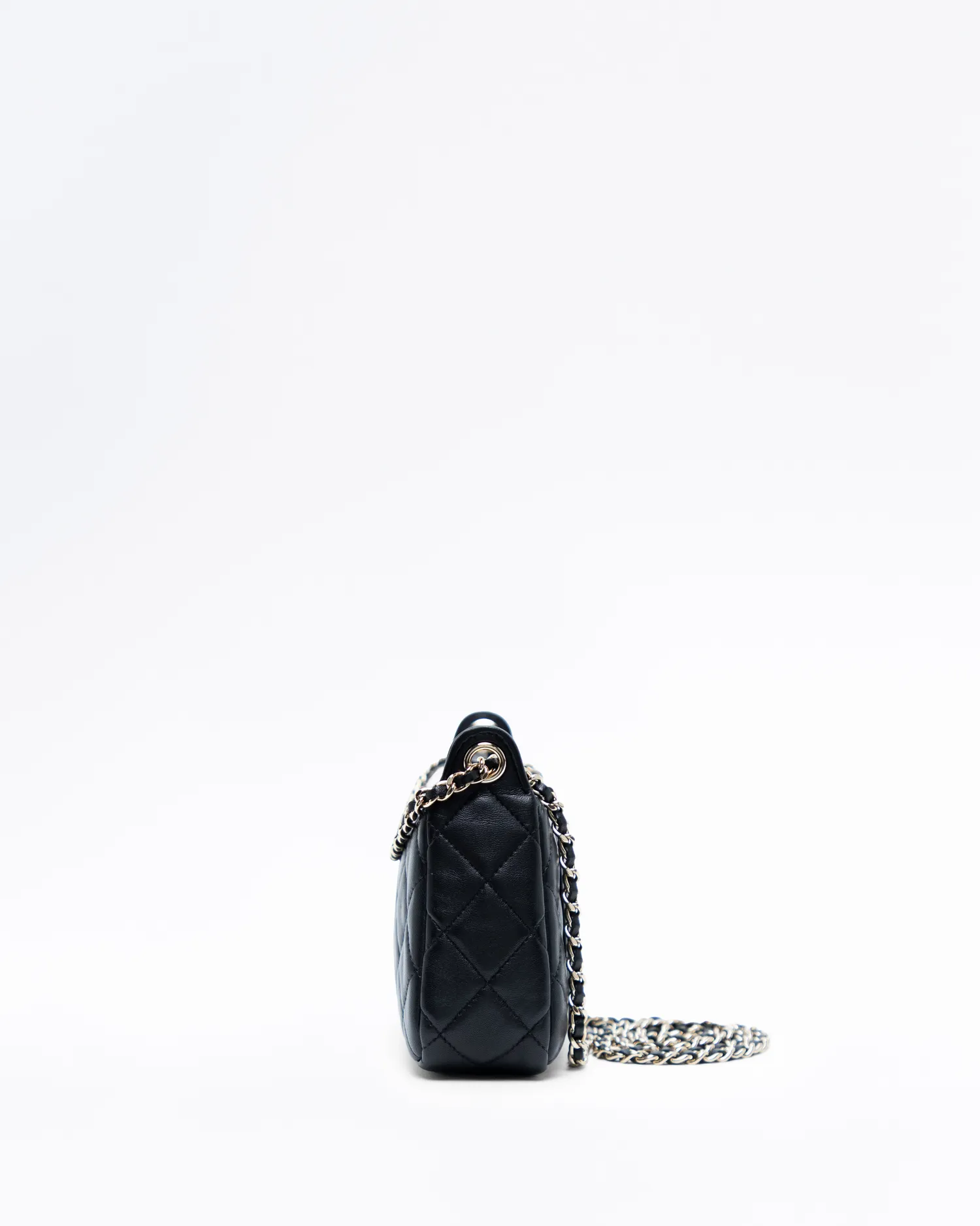 Lambskin Quilted Purse with Chain