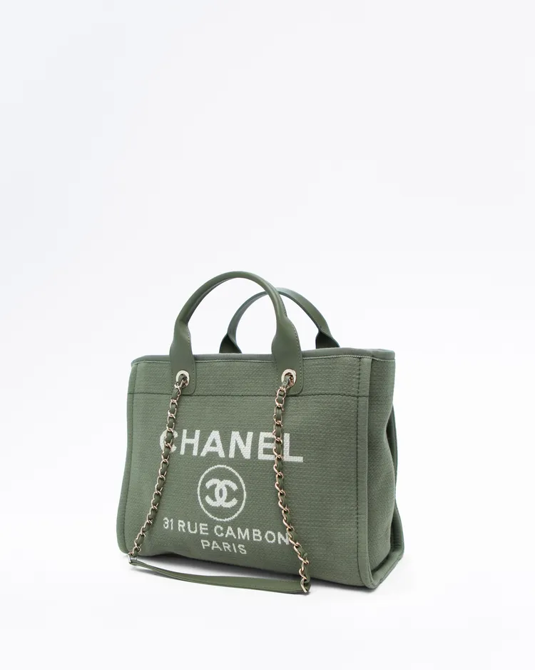 Alternate view angle of Deauville Small Shopping Tote