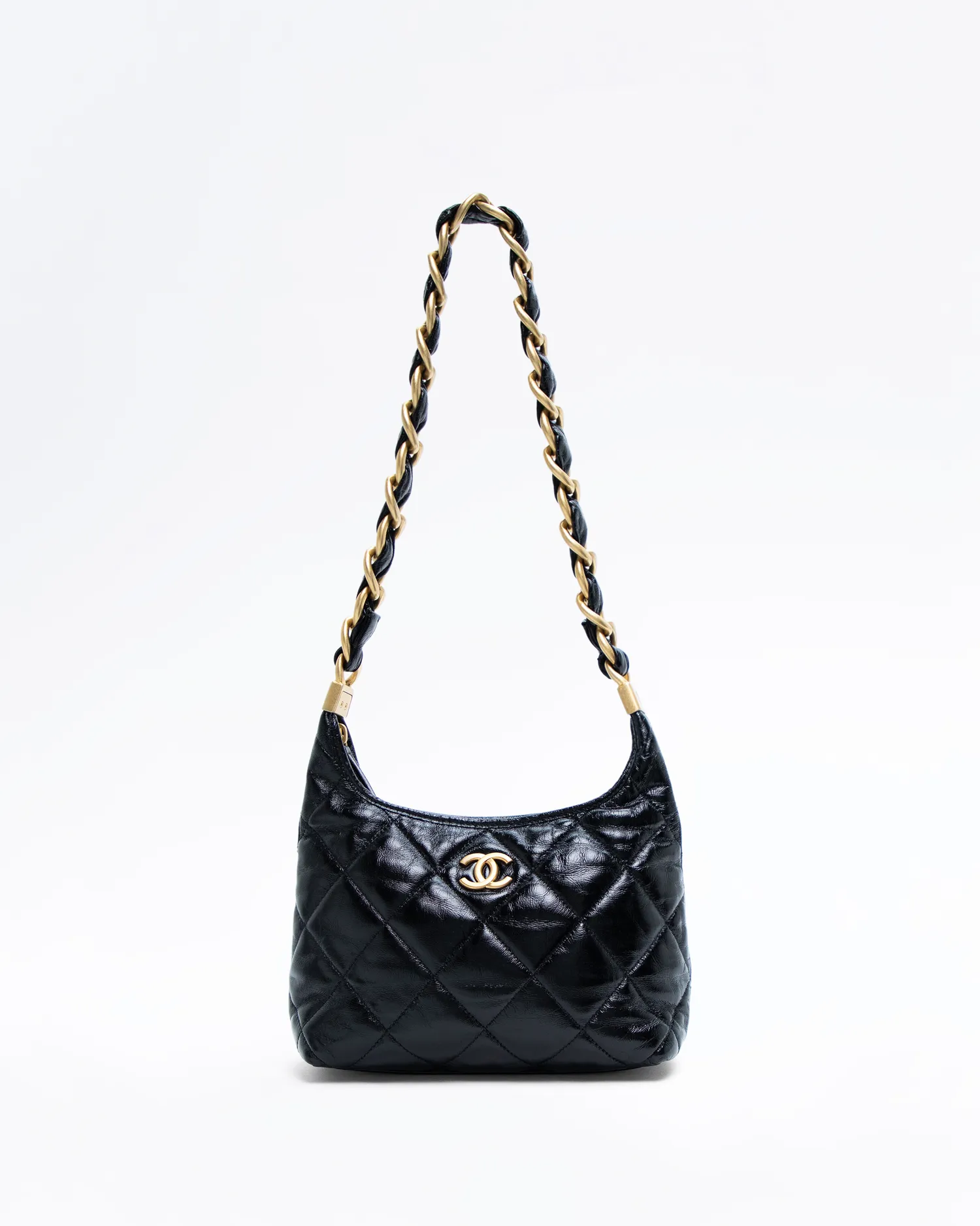 Shiny Funky Town Small Hobo Bag