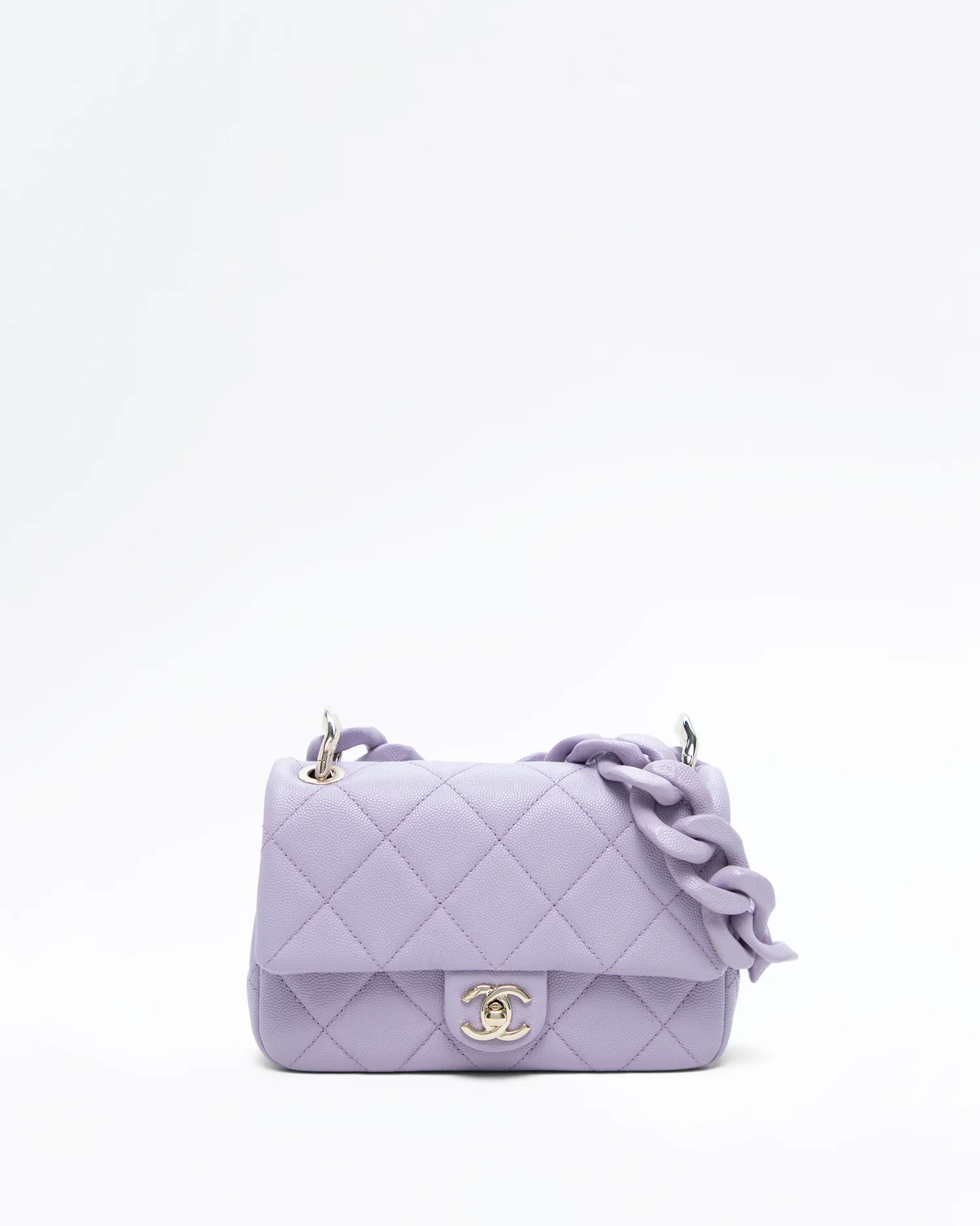 Caviar Funky Match Mini Flap Bag