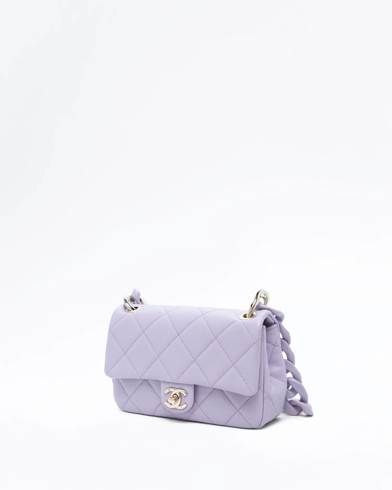 Caviar Funky Match Mini Flap Bag