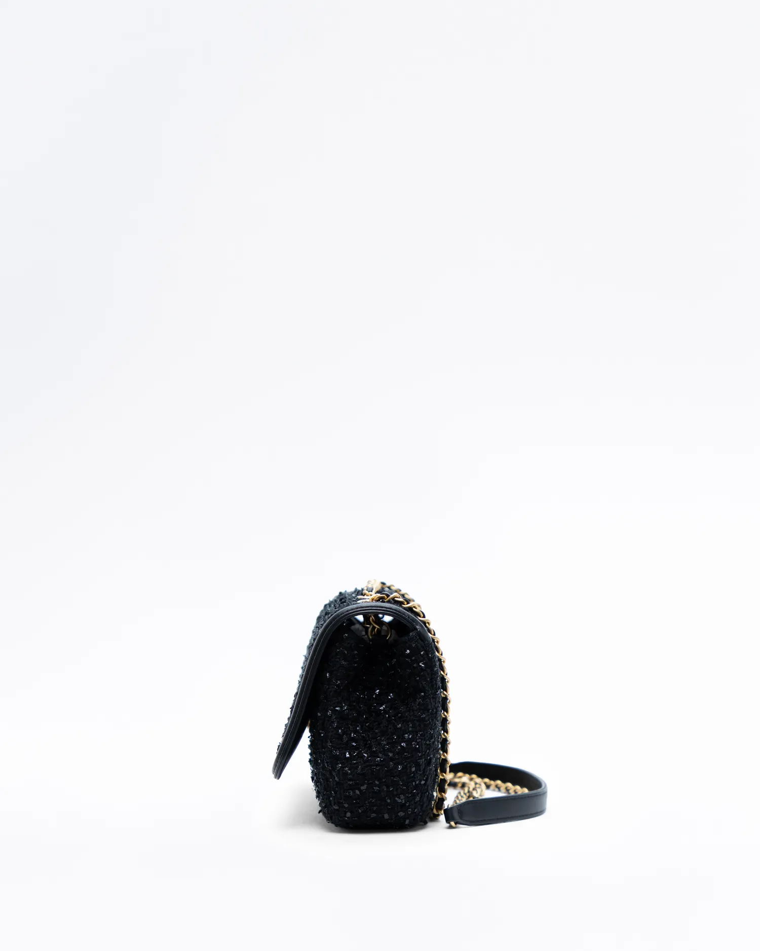 Tweed Filigree Small Flap Bag