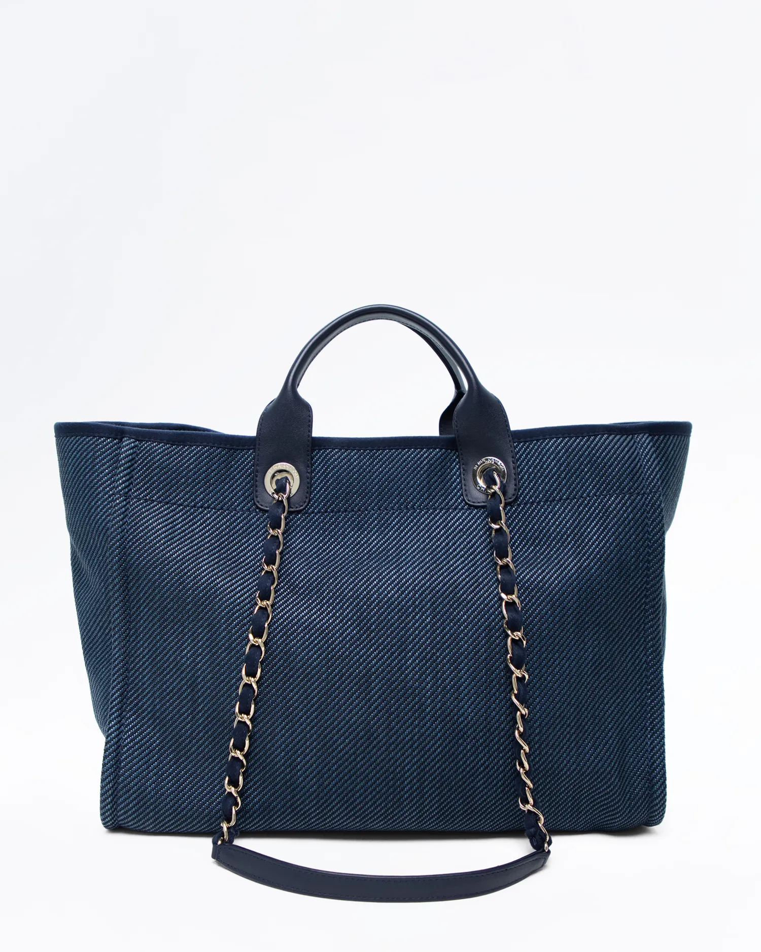 Raffia Deauville Medium Shopping Tote
