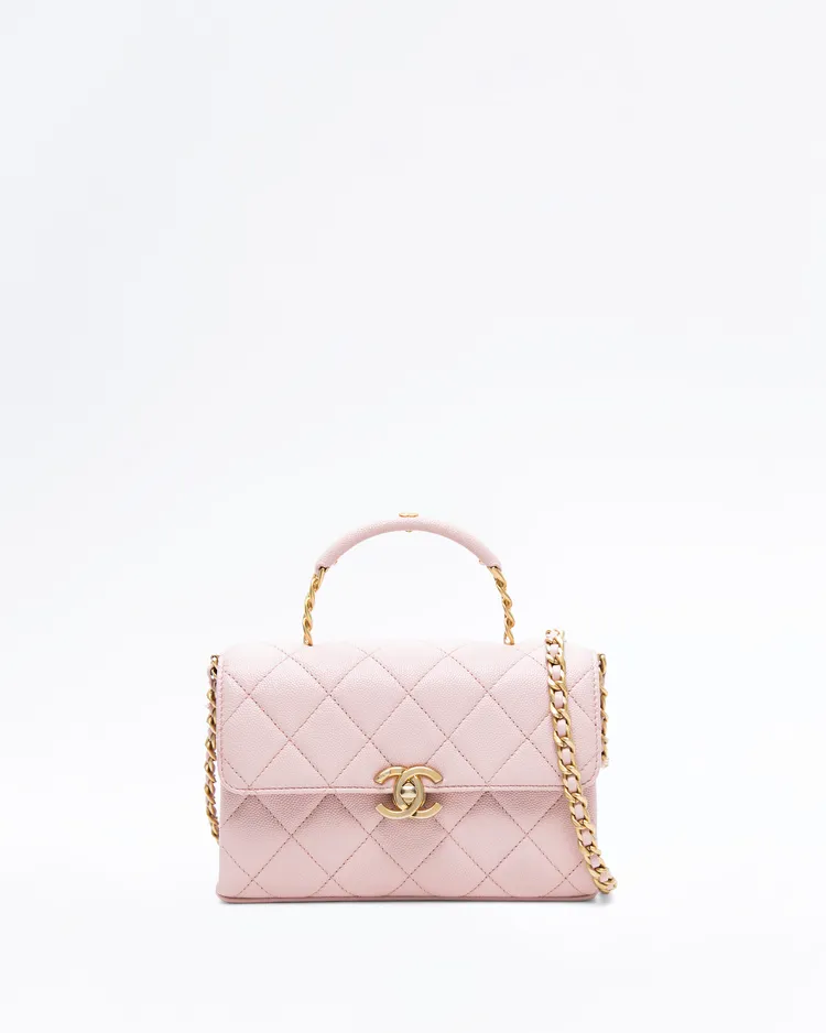 Caviar Carry Me Mini Top Handle Bag